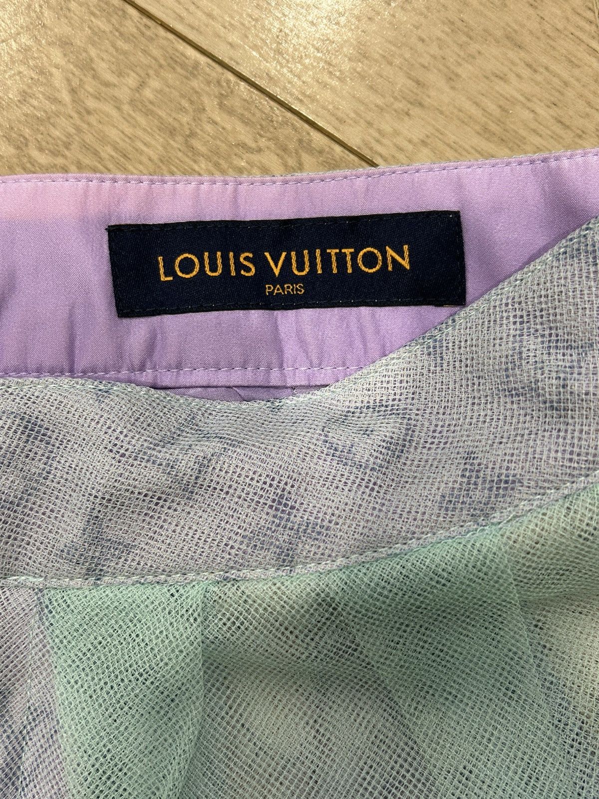 Louis Vuitton MULTICOLOR TULLET SHORTS Size US 36 / EU 52 - 2 Thumbnail
