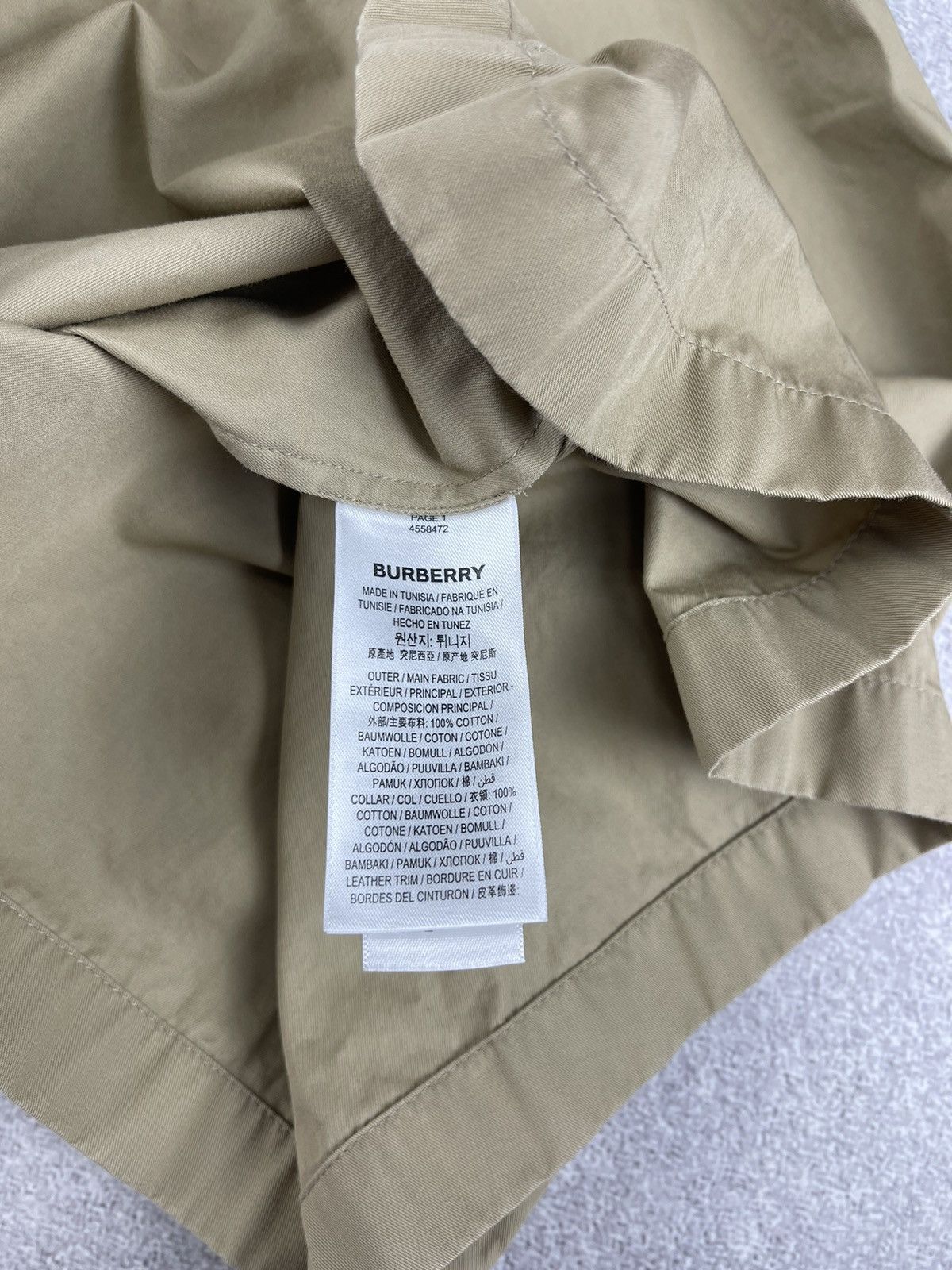 Burberry Burberry Short Sleeve Montage Print Cotton Shirt Size US XS / EU 42 / 0 - 14 Thumbnail