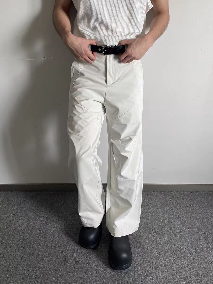 Japanese Brand × Vintage High Street Wide Leg Loose Thin Casual Pants Size US 34 / EU 50 - 5 Thumbnail