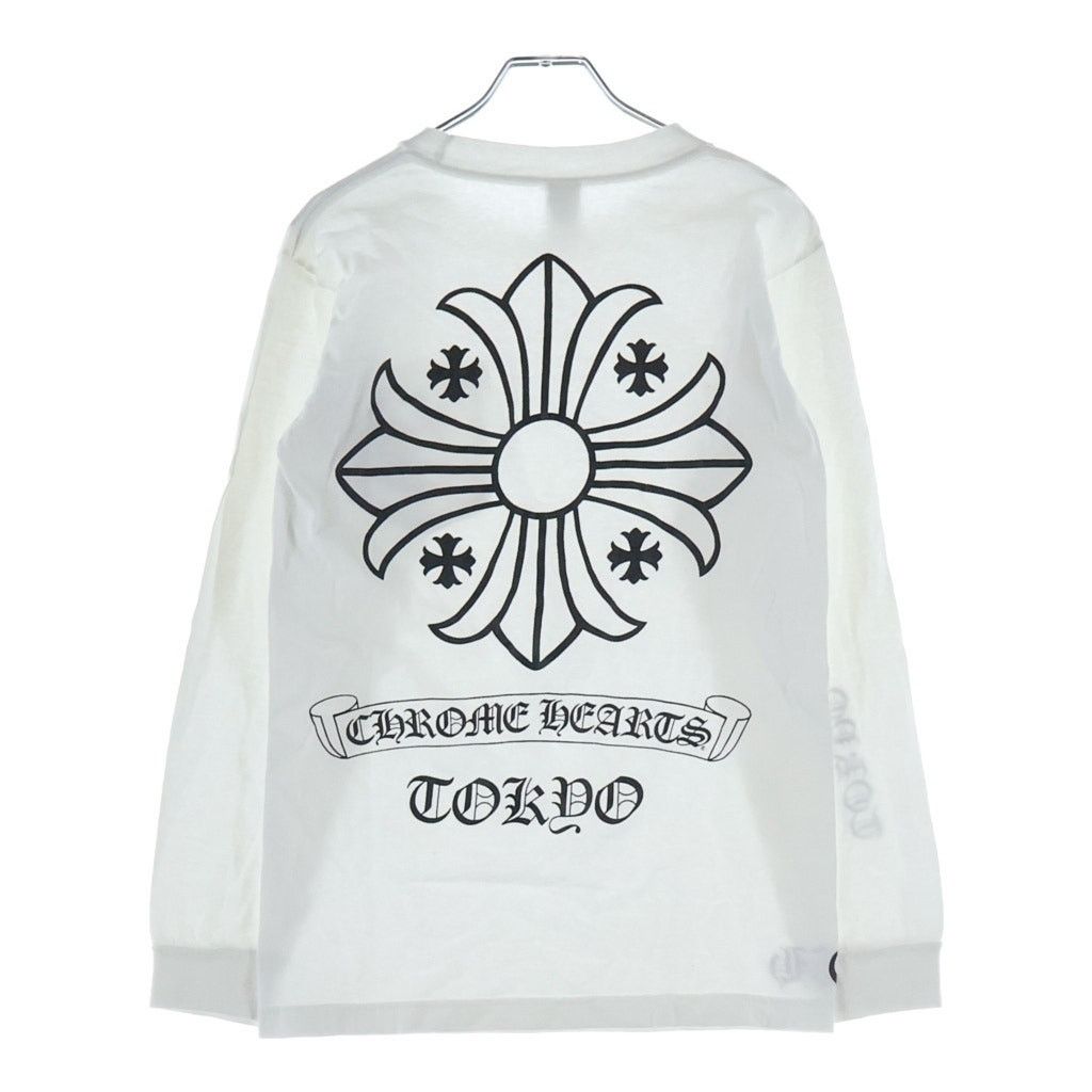 CHROME HEARTS TOKYO 長袖カットソー ホワイト Chrome Hearts Chrome Hearts Aoyama Tokyo Vending Machine Long
