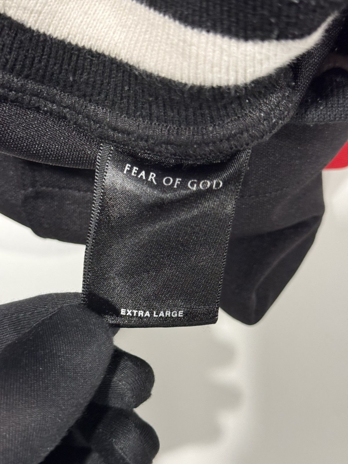 Fear of God Fear of God Fifth Collection Black Red Track Pants XL 34x34 Size US 34 / EU 50 - 7 Thumbnail