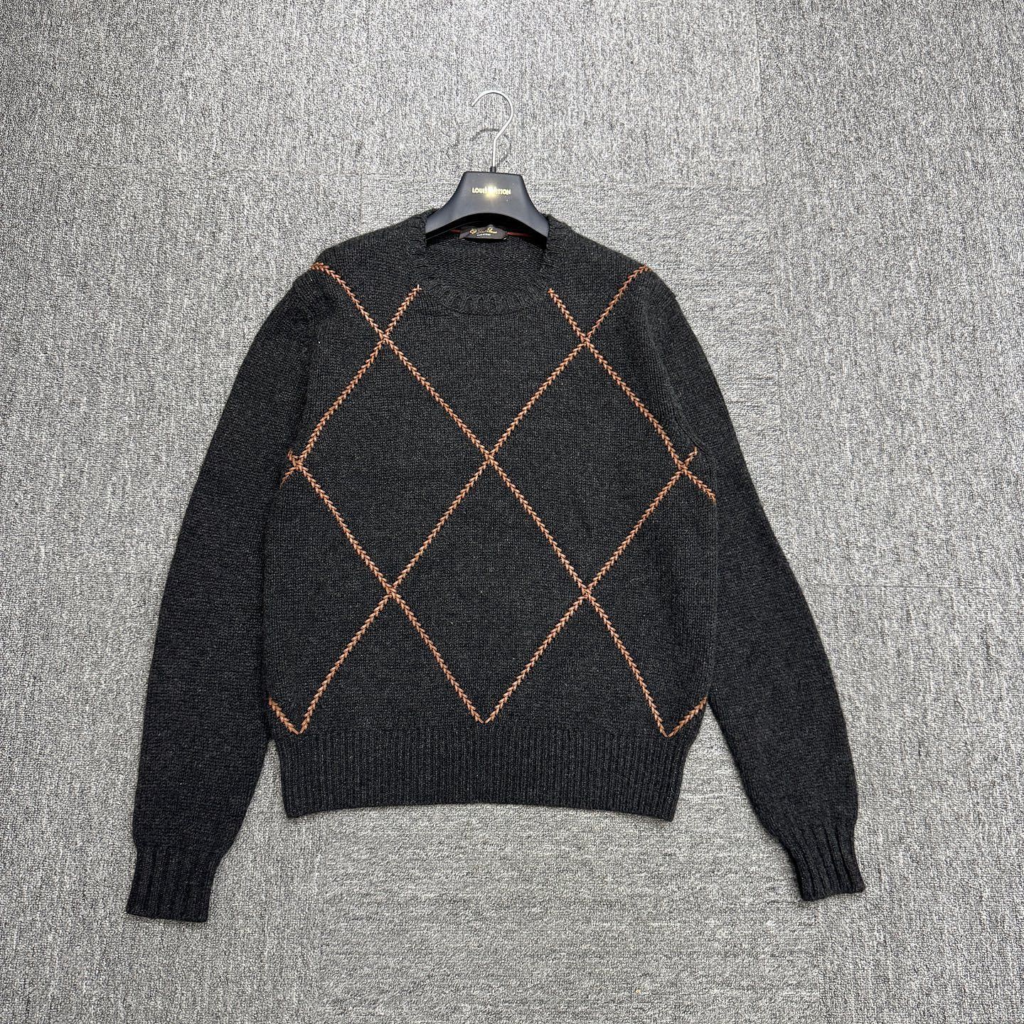 Loro Piana Loro Piana Diamond Cashmere Sweater Size 48 Size US M / EU 48-50 / 2 - 1 Thumbnail