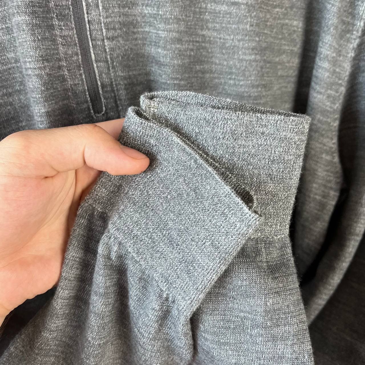 KJUS Kjus 1/3 Zip Light Gray Pullover Outdoor Hiking Trail Size US XL / EU 56 / 4 - 7 Thumbnail