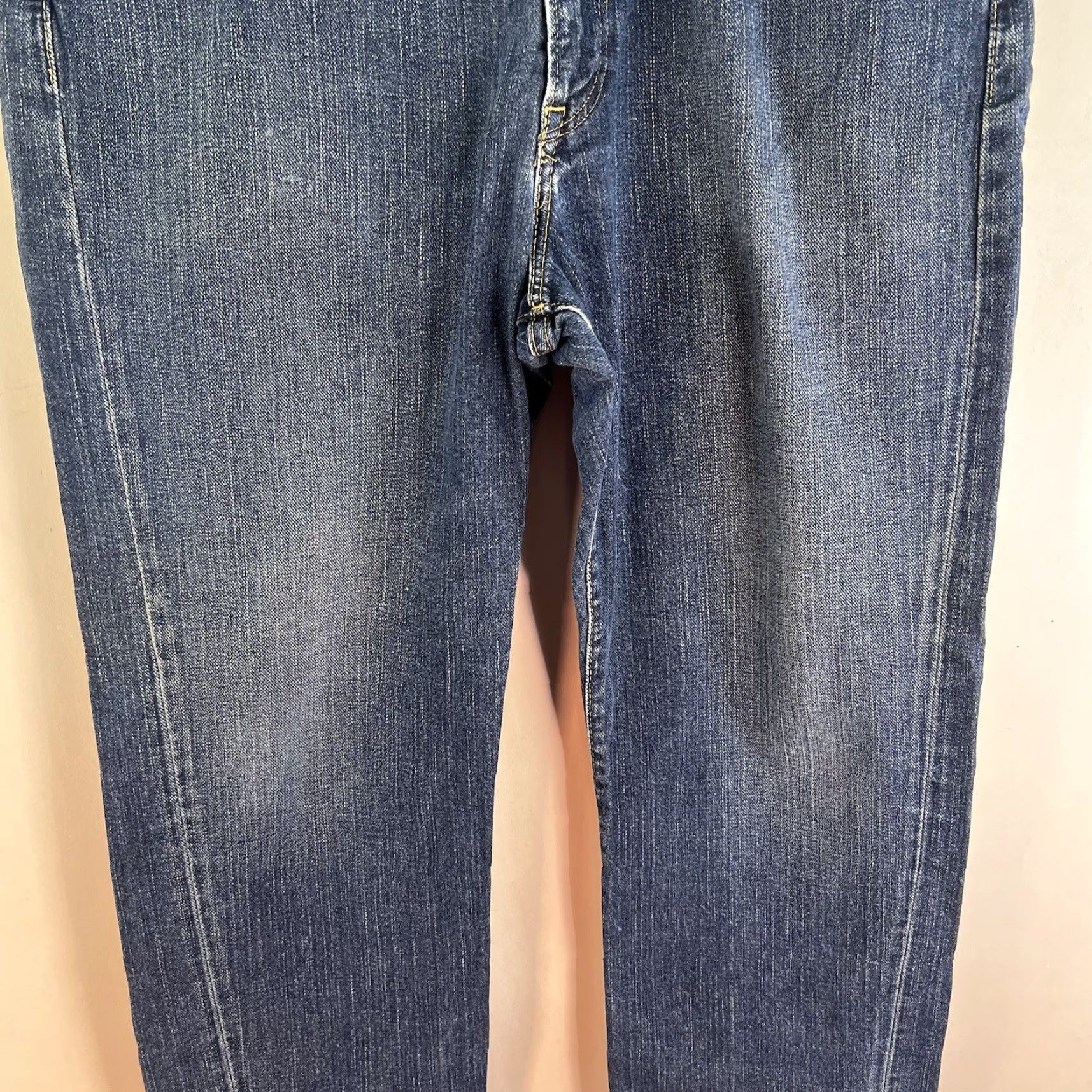 Polo Ralph Lauren VINTAGE Polo Ralph Lauren Jeans Men 34x30 Dark Wash Straight Fit 90s Logo Denim Size US S / EU 44-46 / 1 - 3 Thumbnail