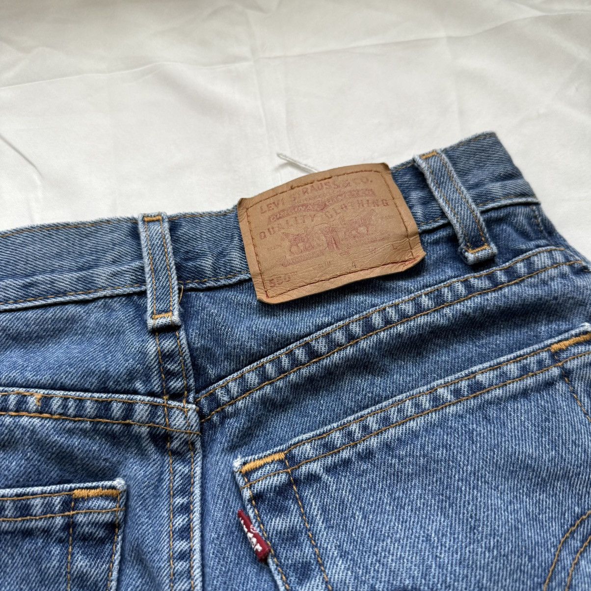 Levi's Vintage Clothing Levi’s 550 Slim Fit Jeans Youth Girls – Size 14 Medium Wash Size 36" / US 14 / IT 50 - 5 Thumbnail