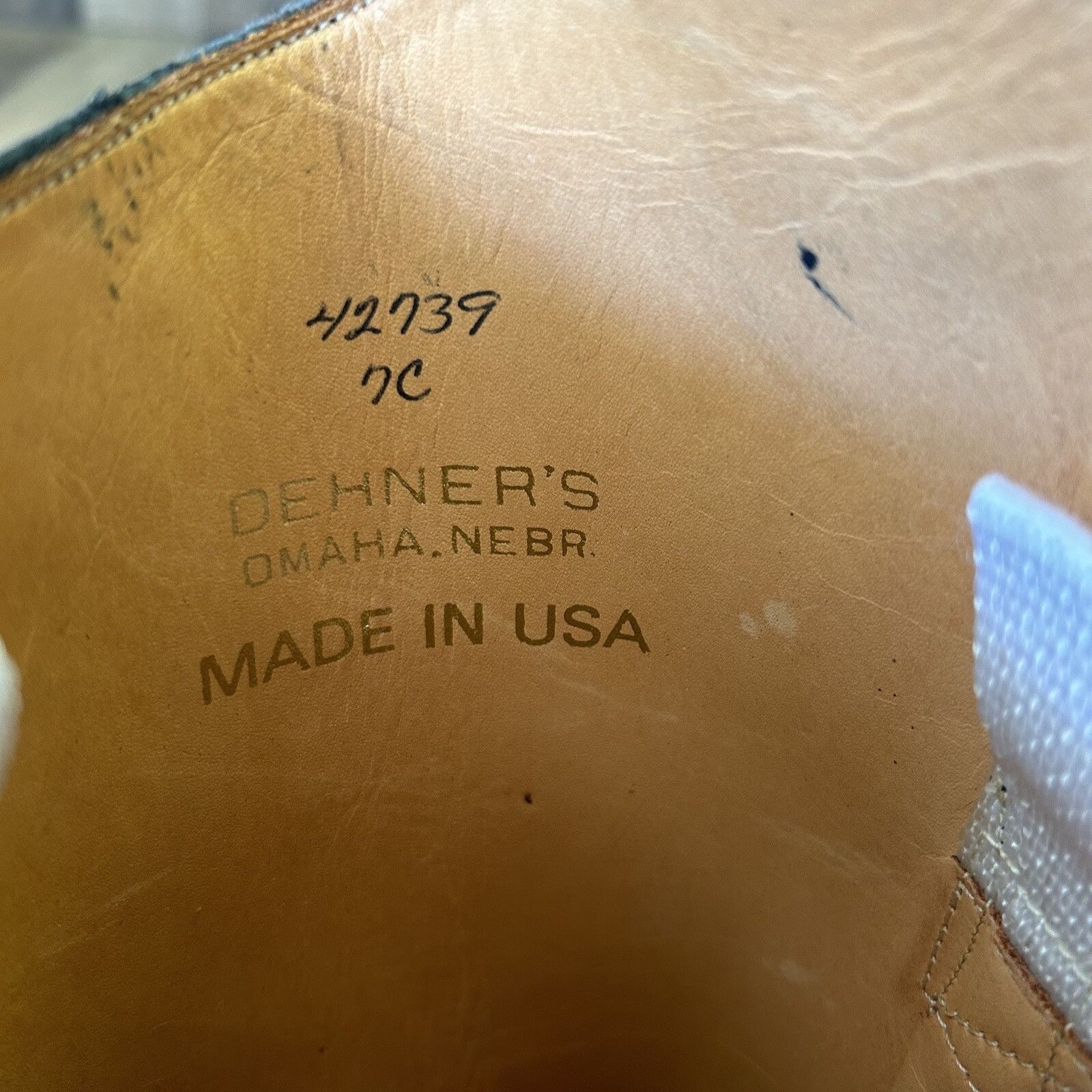 Vintage Dehners Vintage 42739 Tall Riding Western Boots Womens 7 C Size US 7 / IT 37 - 3 Thumbnail