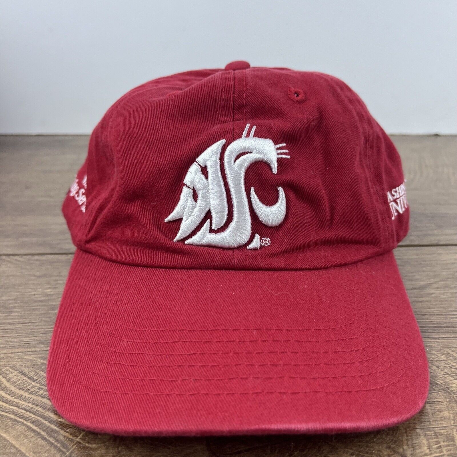 Other Washington State Cougars Hat Red NCAA Cougars Cap Adjustable Size ONE SIZE - 3 Thumbnail
