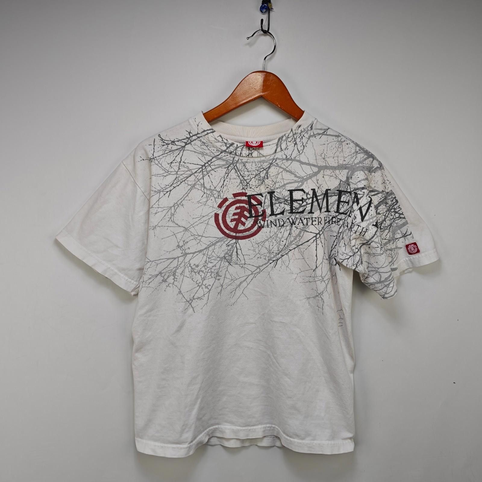 Vintage Y2K Elements Skate Graphic T Shirt Medium