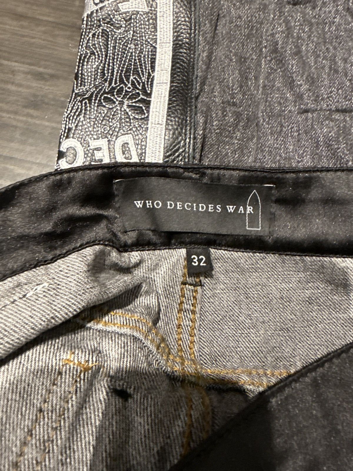 Who Decides War Who Decides War Arch Denim Black 32 Size US 32 / EU 48 - 3 Thumbnail