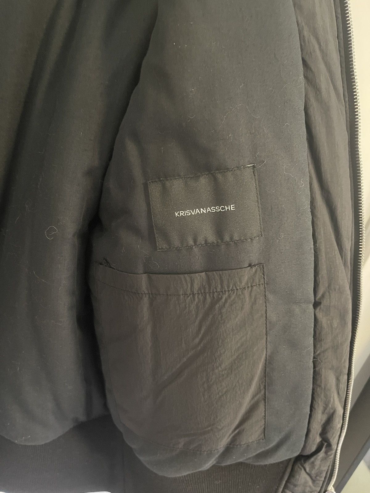 Kris Van Assche KRIS VAN ASSCHE Black Bomber jacket size M-50 Size US M / EU 48-50 / 2 - 5 Thumbnail