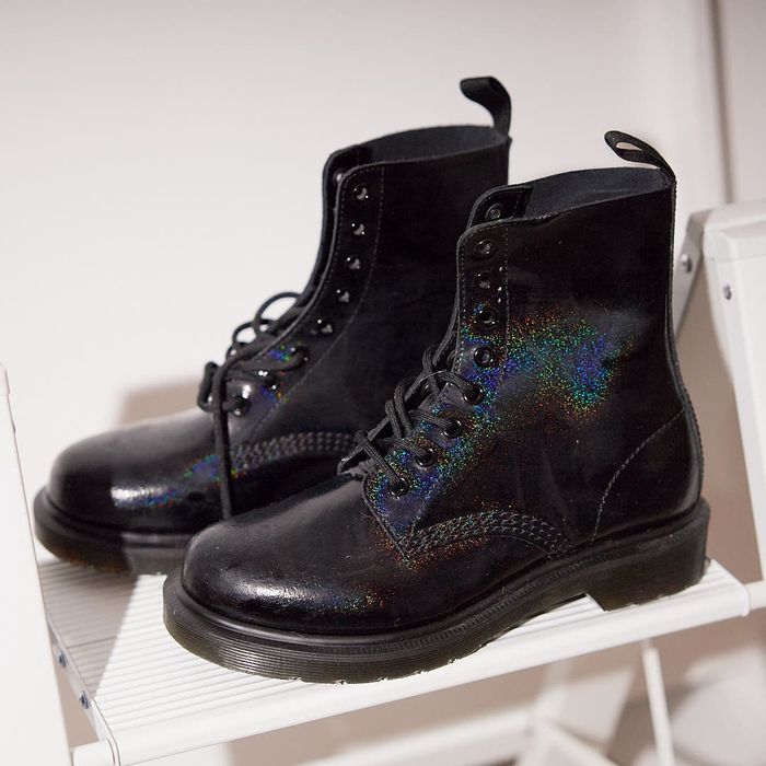 Dr. Martens Dr.martens 1460 pascal iridescent shimmer glitter boots