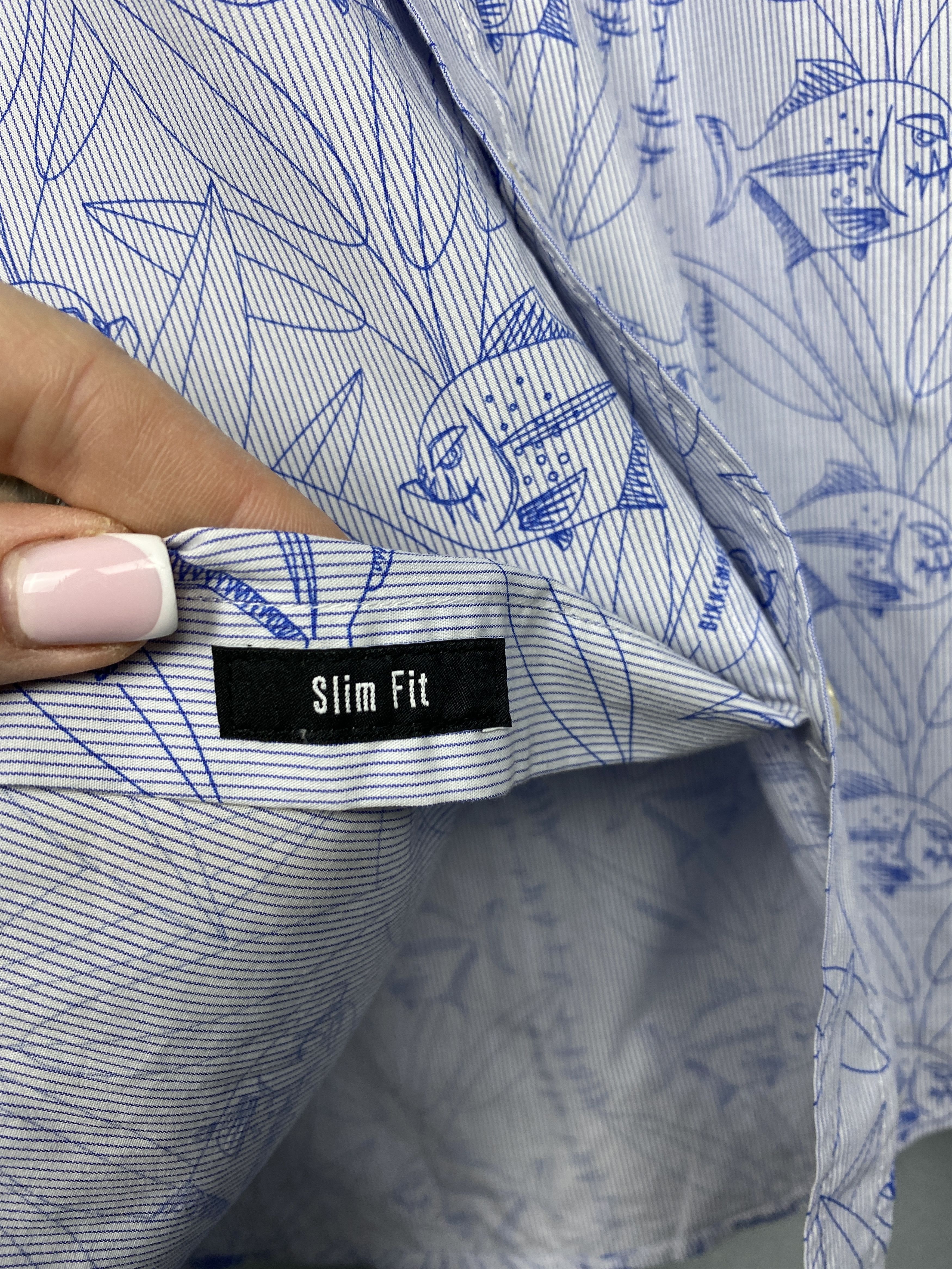 Dirk Bikkembergs Dirk Bikkembergs Mens Long Sleeve Shirt Size US M / EU 48-50 / 2 - 5 Thumbnail