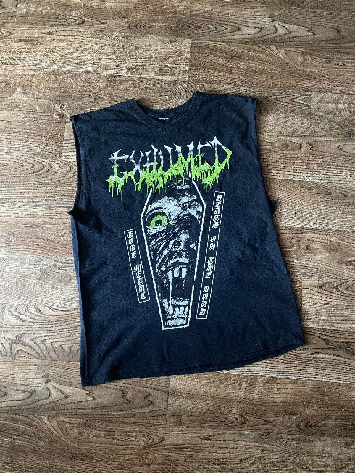 Band Tees Vintage Exhumed gore metal t shirt death metal 90s Size US L / EU 52-54 / 3 - 1 Thumbnail