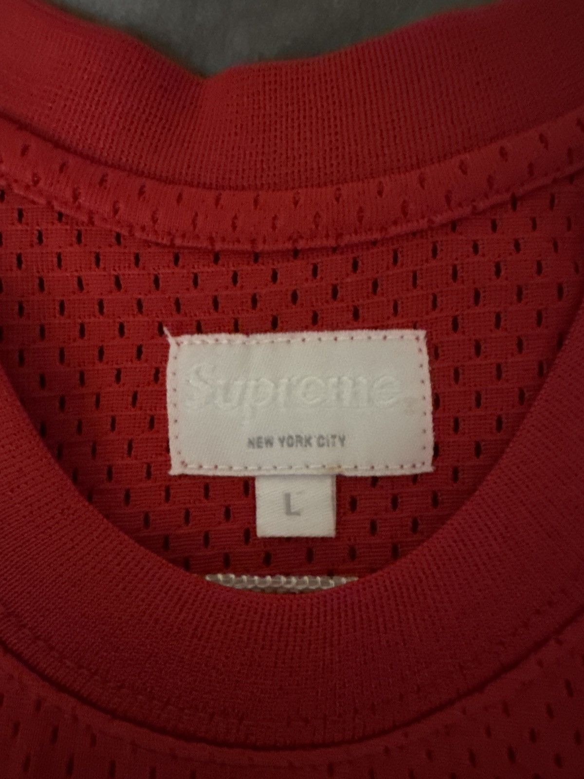 Supreme Supreme vintage SS12 split tank top mesh Size US L / EU 52-54 / 3 - 4 Thumbnail