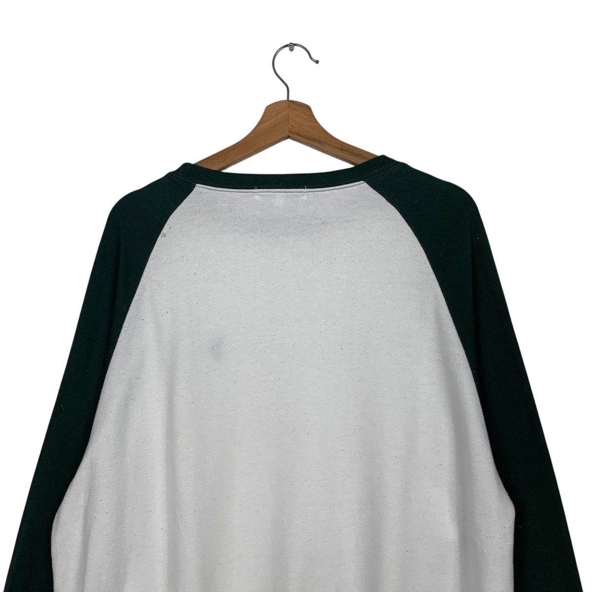 U.S. Polo Assn. US POLO ASSN White Green Crewneck Sweatshirt #1687-C75 Size US L / EU 52-54 / 3 - 8 Thumbnail