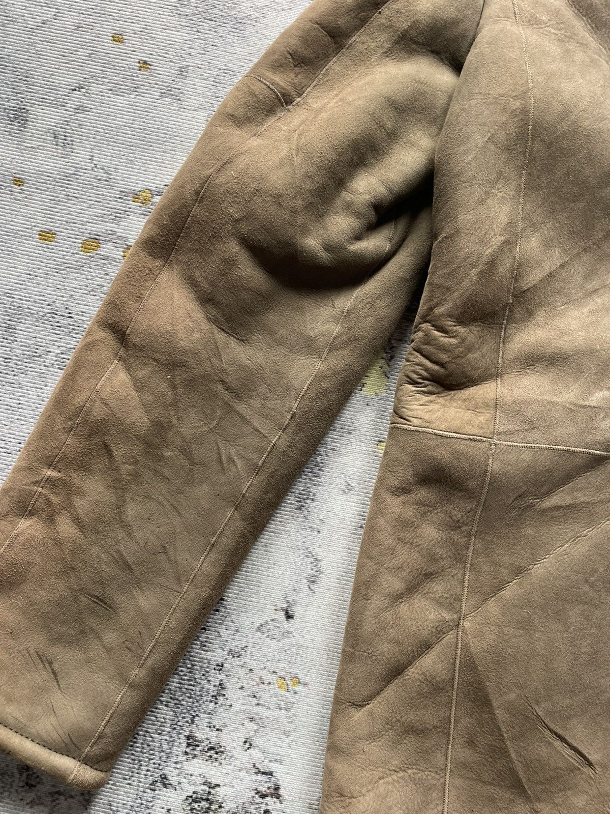 Herno Herno Shearling Leather Double Breasted Coat Size US S / EU 44-46 / 1 - 8 Thumbnail