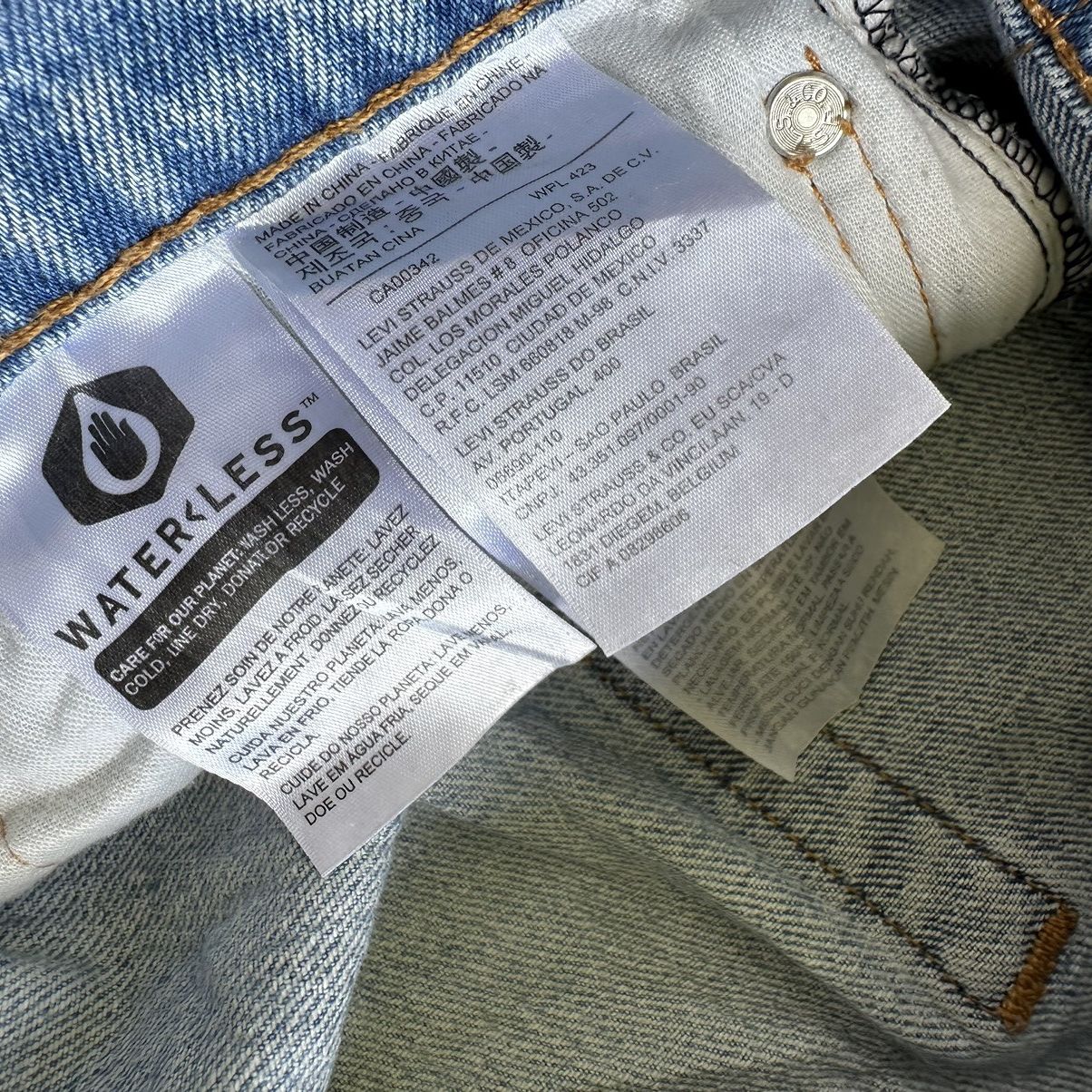 Levi's Vintage Levi’s 569 Lightwash Denim Jean Sick Pant W36 Size US 34 / EU 50 - 8 Thumbnail