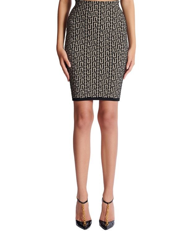 Balmain Miniskirt Size 26" / US 2 / IT 38 - 1 Thumbnail