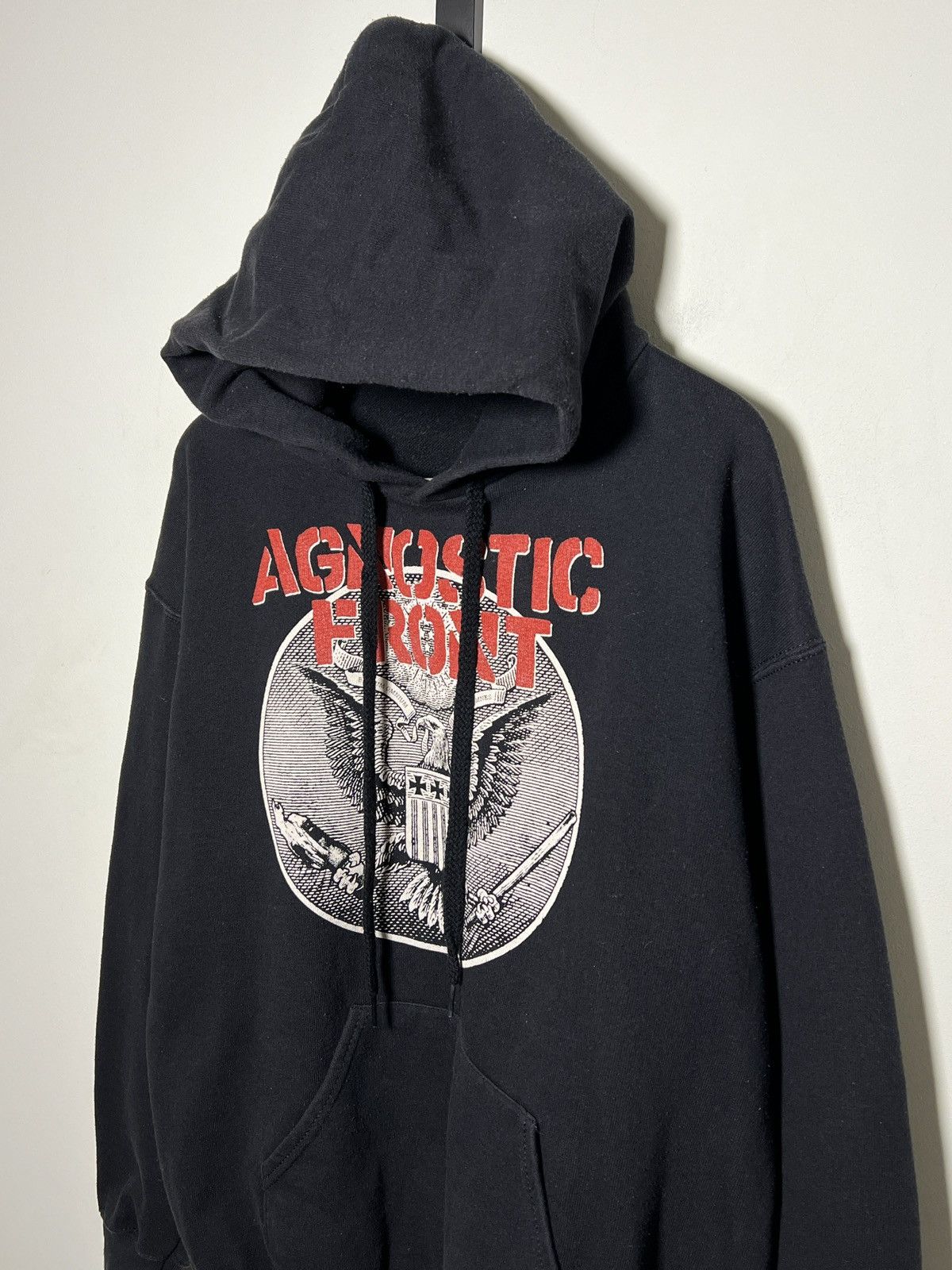 Band Tees Agnostic Front New York Hardcore y2k vintage hoodie Size US M / EU 48-50 / 2 - 3 Thumbnail