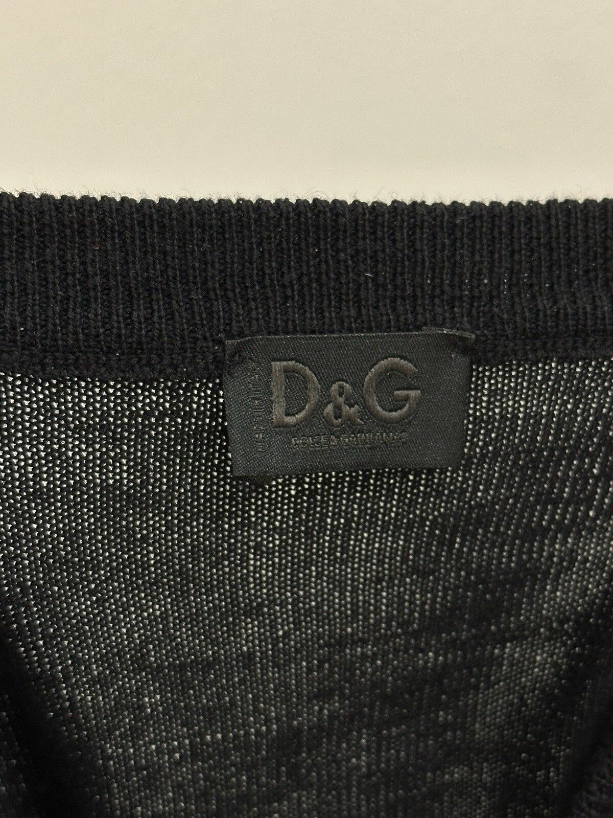 Dolce & Gabbana Vintage 2000s Dolce & Gabbana Archive Wool Knit Sweater Mens Size US M / EU 48-50 / 2 - 9 Thumbnail