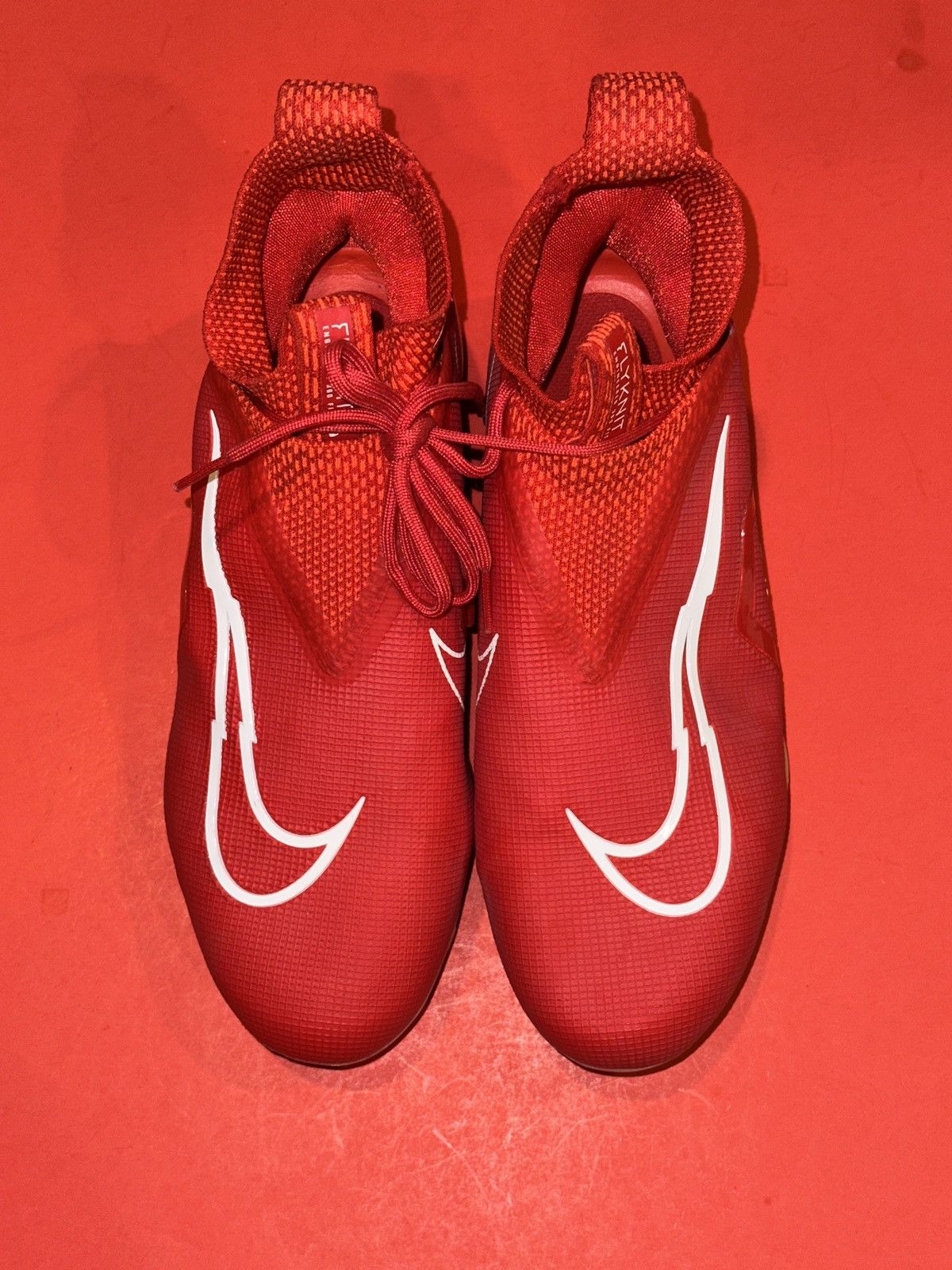 Nike Nike Alpha Menace Elite 3 Football Cleat Red Men Size 9 READ Size US 9 / EU 42 - 1 Thumbnail