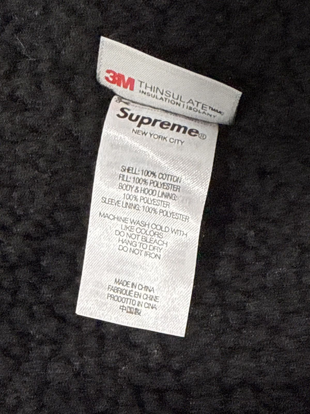 Supreme Supreme Velvet Zip Hooded Jacket Size US XL / EU 56 / 4 - 4 Thumbnail