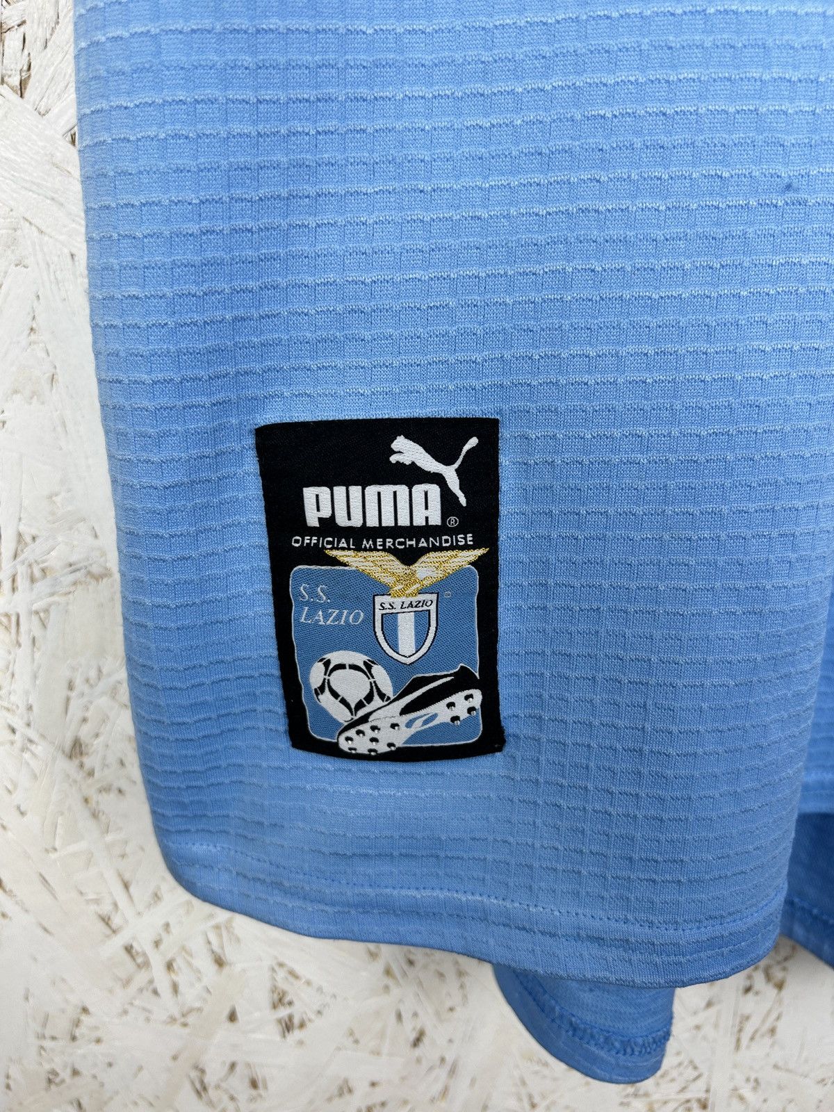 Puma 90s Puma SS Lazio 1998/99 #7 Home Kit Soccer Jersey Blue XL Size US XL / EU 56 / 4 - 4 Thumbnail