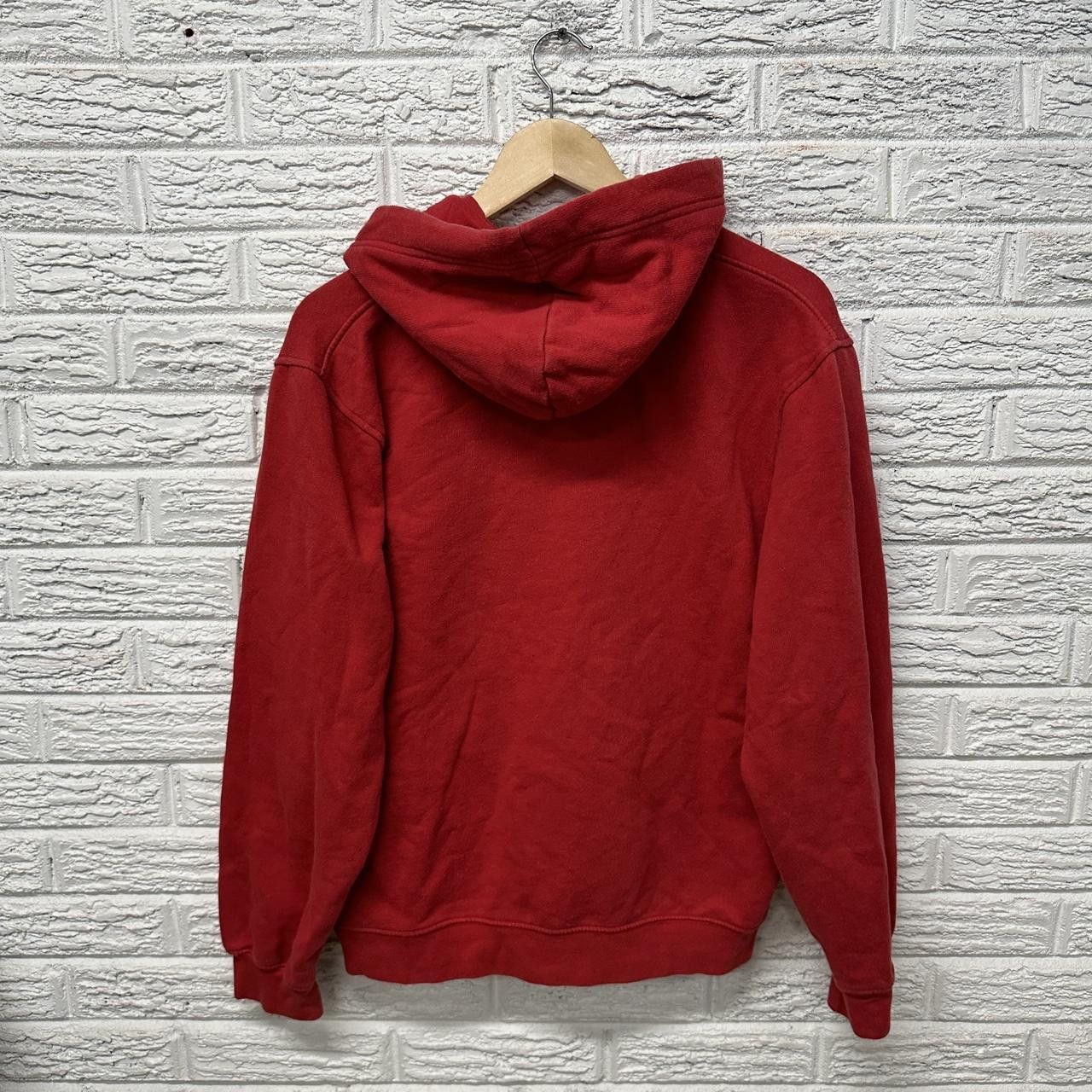 Nike × Vintage Y2K Nike Sweatshirt Hoodie Red Men’s Medium Size US M / EU 48-50 / 2 - 3 Thumbnail