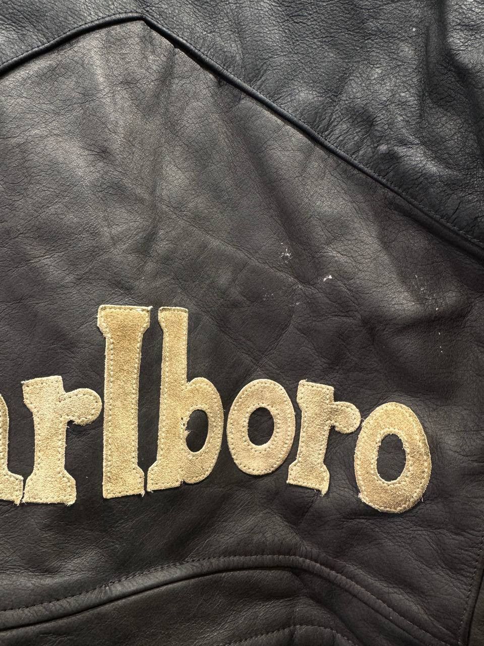 Marlboro Marlboro Vintage Racing Leather Rare Motorcycle Biker Jacket Size US S / EU 44-46 / 1 - 16 Thumbnail