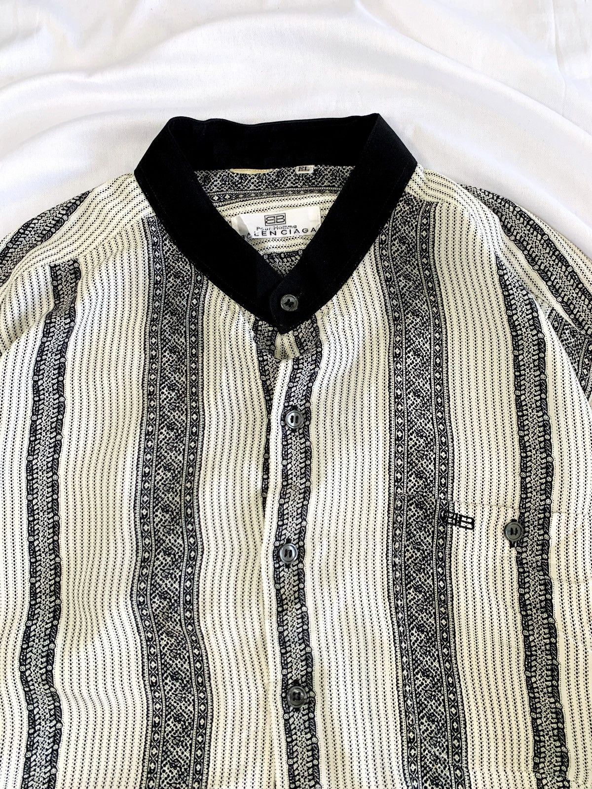 Balenciaga Balenciaga shirt slik button up Size US L / EU 52-54 / 3 - 5 Thumbnail