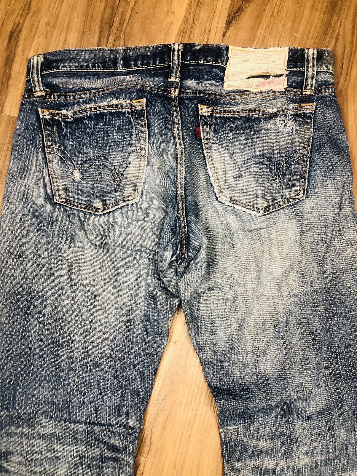 Edwin Edwin Distressed Jeans (21) Size US 32 / EU 48 - 16 Thumbnail