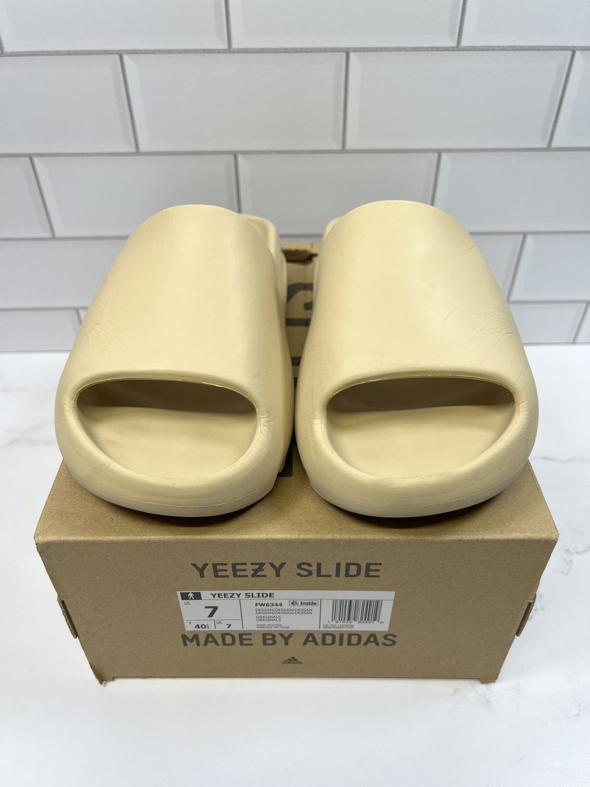 adidas gazelle silver green womens adidas Yeezy Slide Azure main image 1
