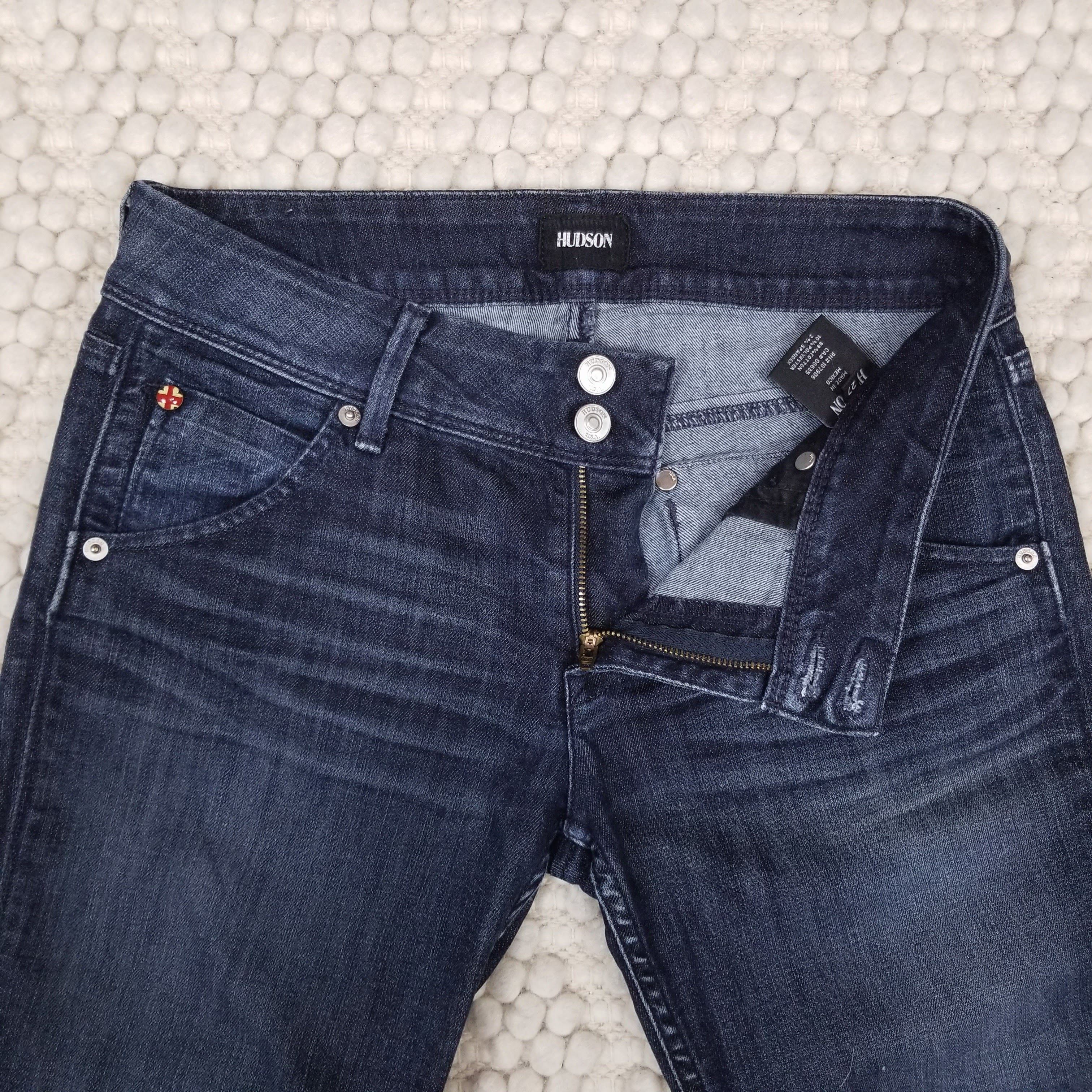 Hudson Collin Flap Skinny Jeans Size 27" / US 4 / IT 40 - 2 Thumbnail
