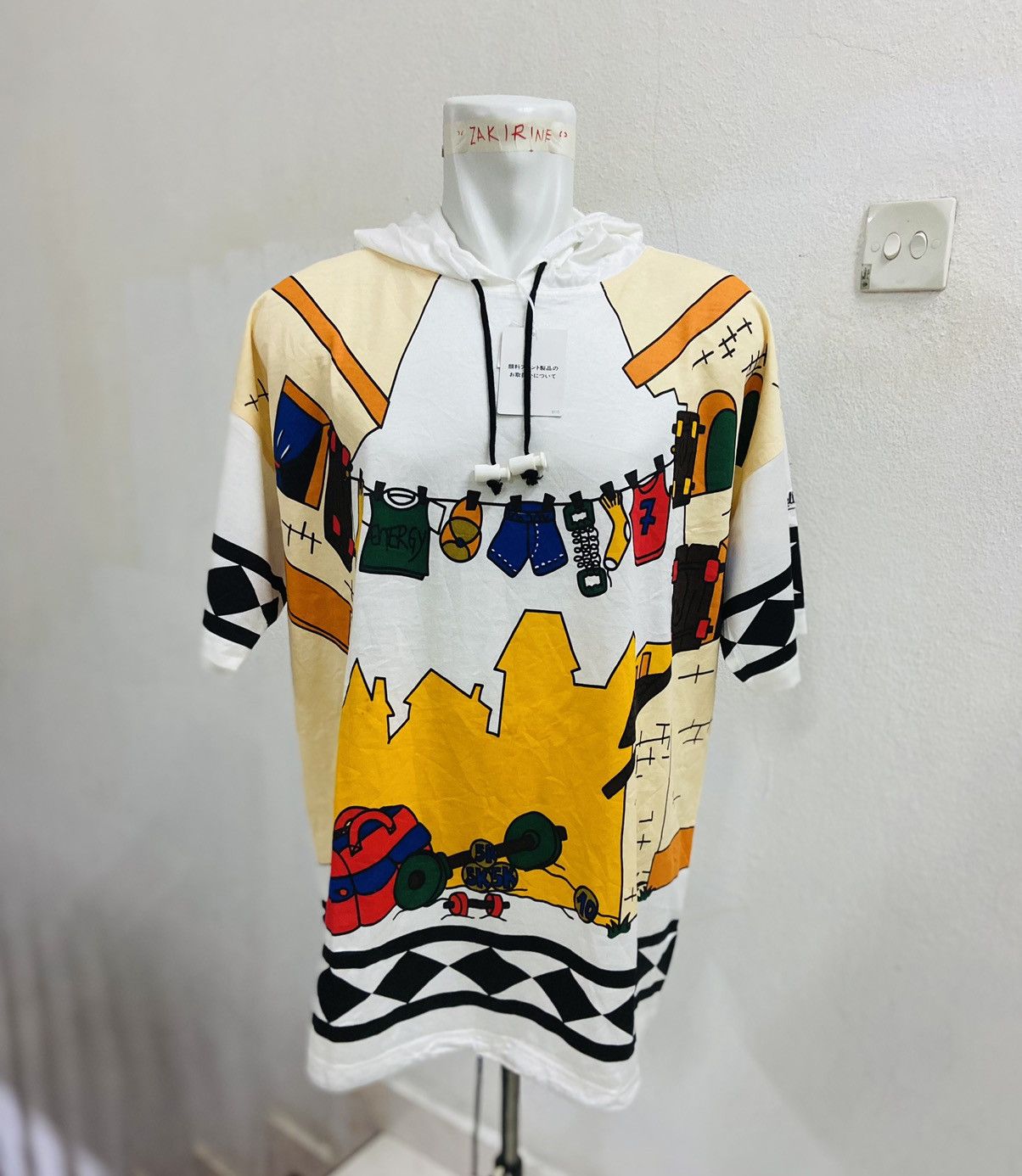 Jean Charles De Castelbajac JEAN CHARLES DE CASTELBAJAC HOODIE TEE Size US L / EU 52-54 / 3 - 1 Thumbnail