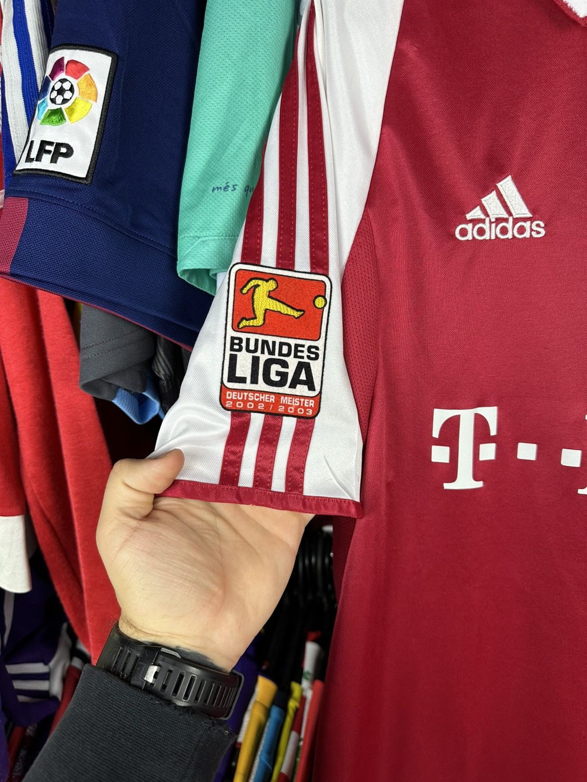 Adidas BAYERN MUNICH 2003-04 MAKAAY FOOTBALL SHIRT JERSEY ADIDAS Size US L / EU 52-54 / 3 - 5 Thumbnail