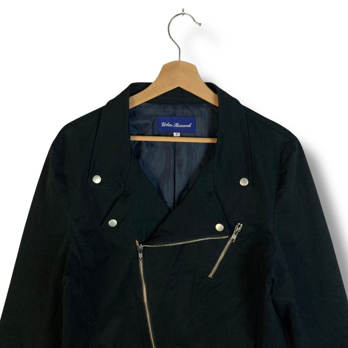 URBAN RESEARCH DOORS 🇯🇵 URBAN RESEARCH DOUBLE COLLAR PUNK GOTHIC JACKET Size US M / EU 48-50 / 2 - 6 Thumbnail