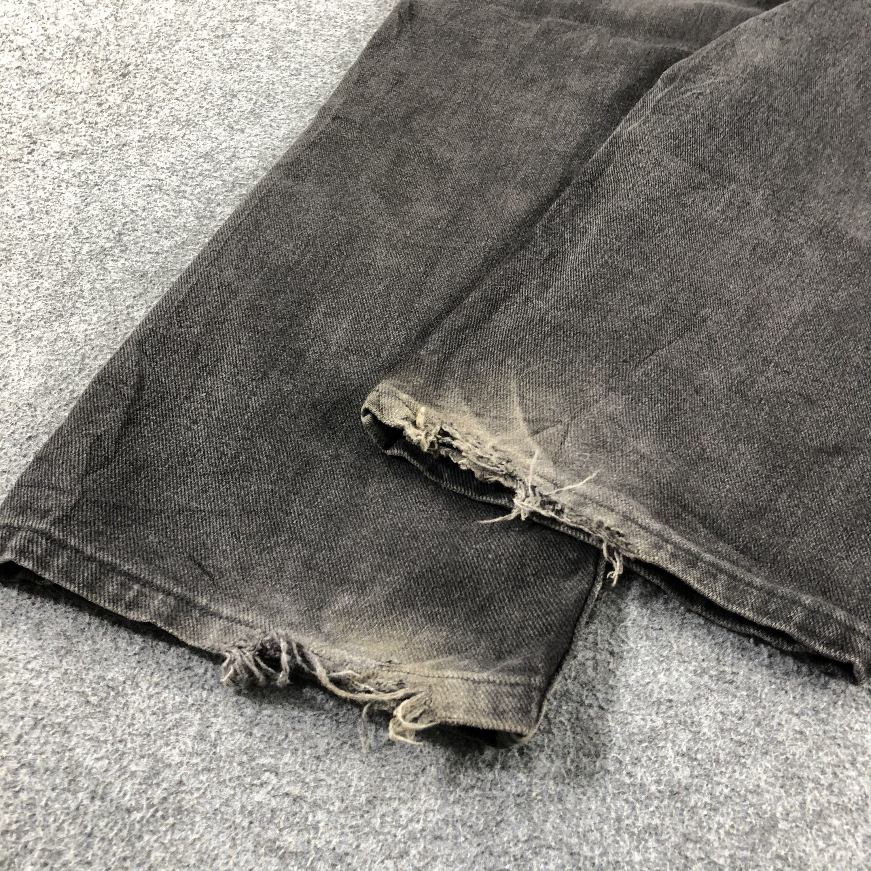 Lee × Vintage Vintage Faded Black Lee Jeans-J2583 Size US 37 - 6 Thumbnail
