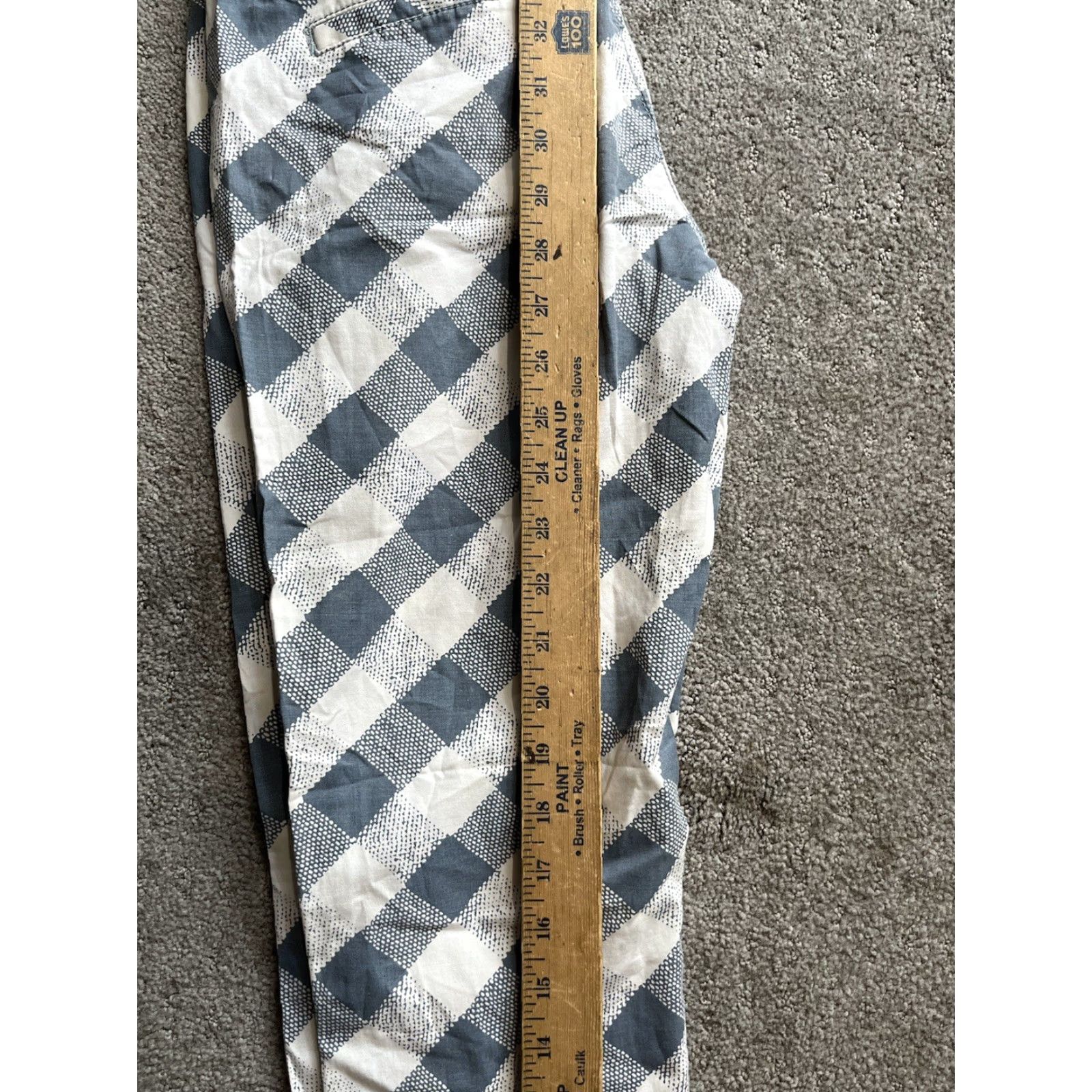 Anthropologie Anthropologie Daughters Of The Liberation Checkered Plaid Pants Size 4 Size 27" / US 4 / IT 40 - 6 Thumbnail