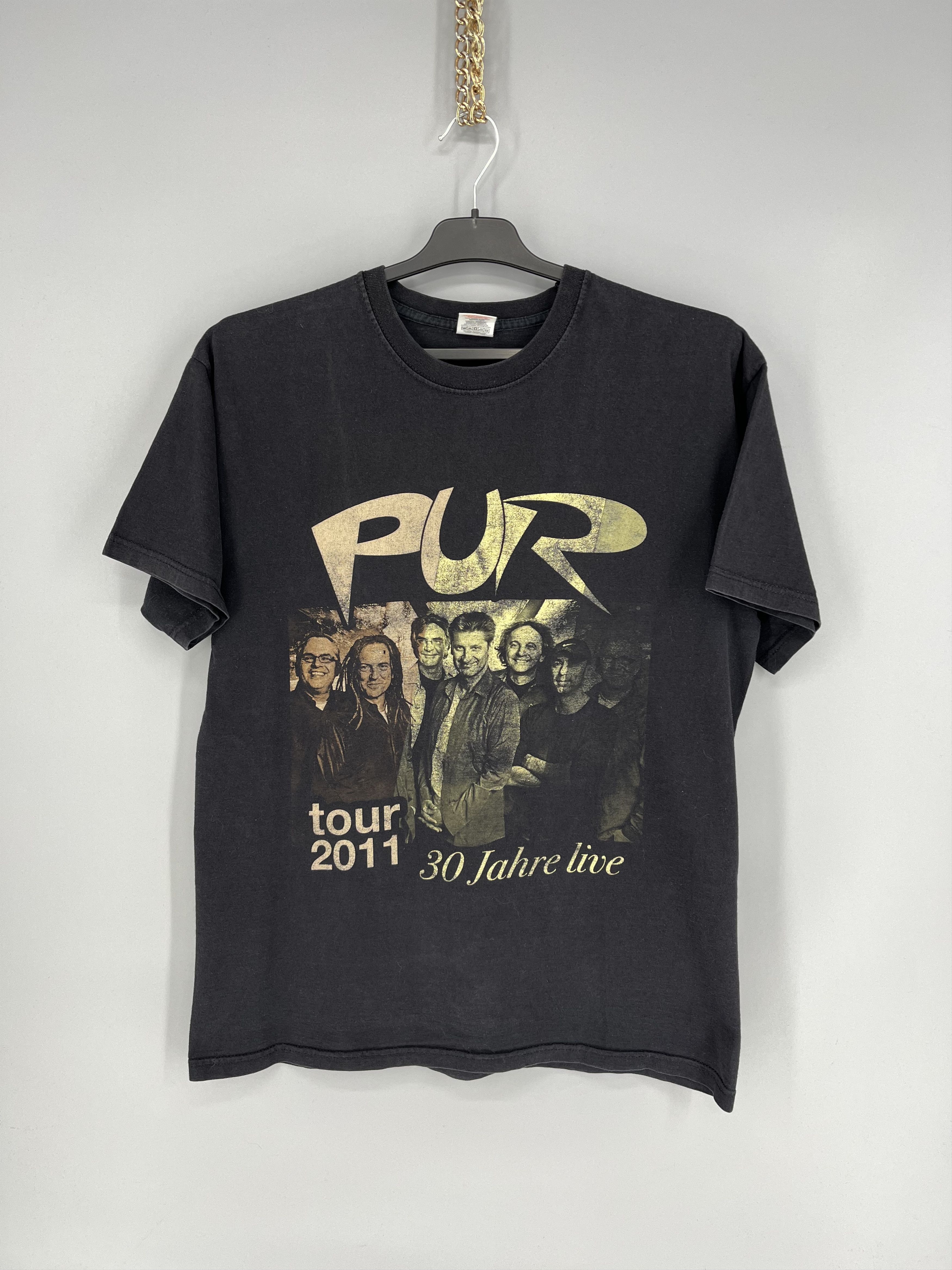 Band Tees PUR 2011 Vintage T-Shirt Pop Rock Band Tee 90s Tour Rare Size US M / EU 48-50 / 2 - 1 Thumbnail