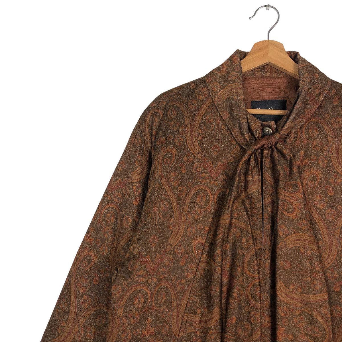 Japanese Brand 🔥Vintage Long Jacket Fly Carla Carini Bandana Design Japan Size US M / EU 48-50 / 2 - 7 Thumbnail