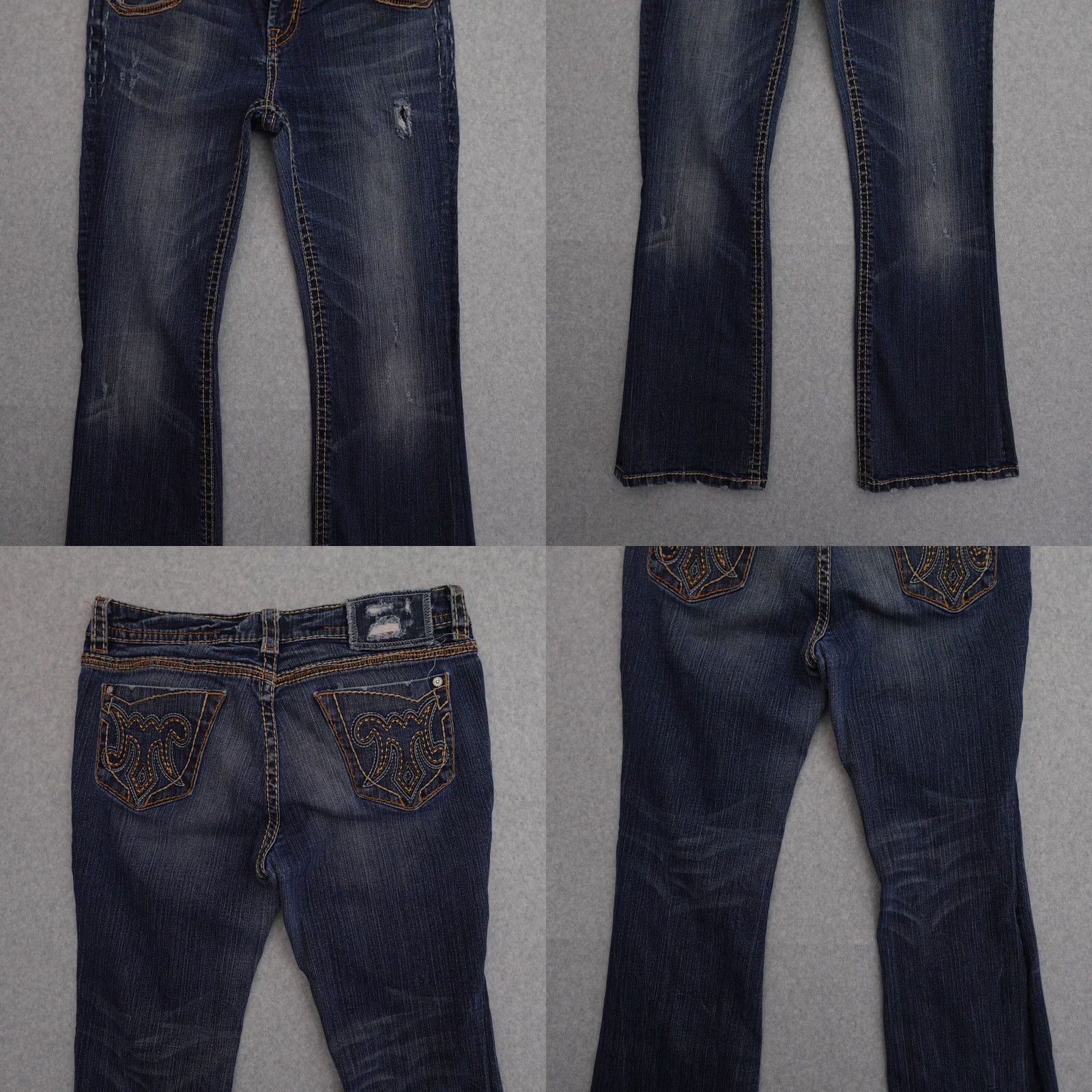 Vintage MEK DNM Jeans Womens Size 30 Distressed Bootcut Mid Rise Blue 30 MEK DNM Jeans Womens Size 30 Distressed Bootcut Mid Rise Blue Size 30" / US 8 / IT 44 - 9 Thumbnail