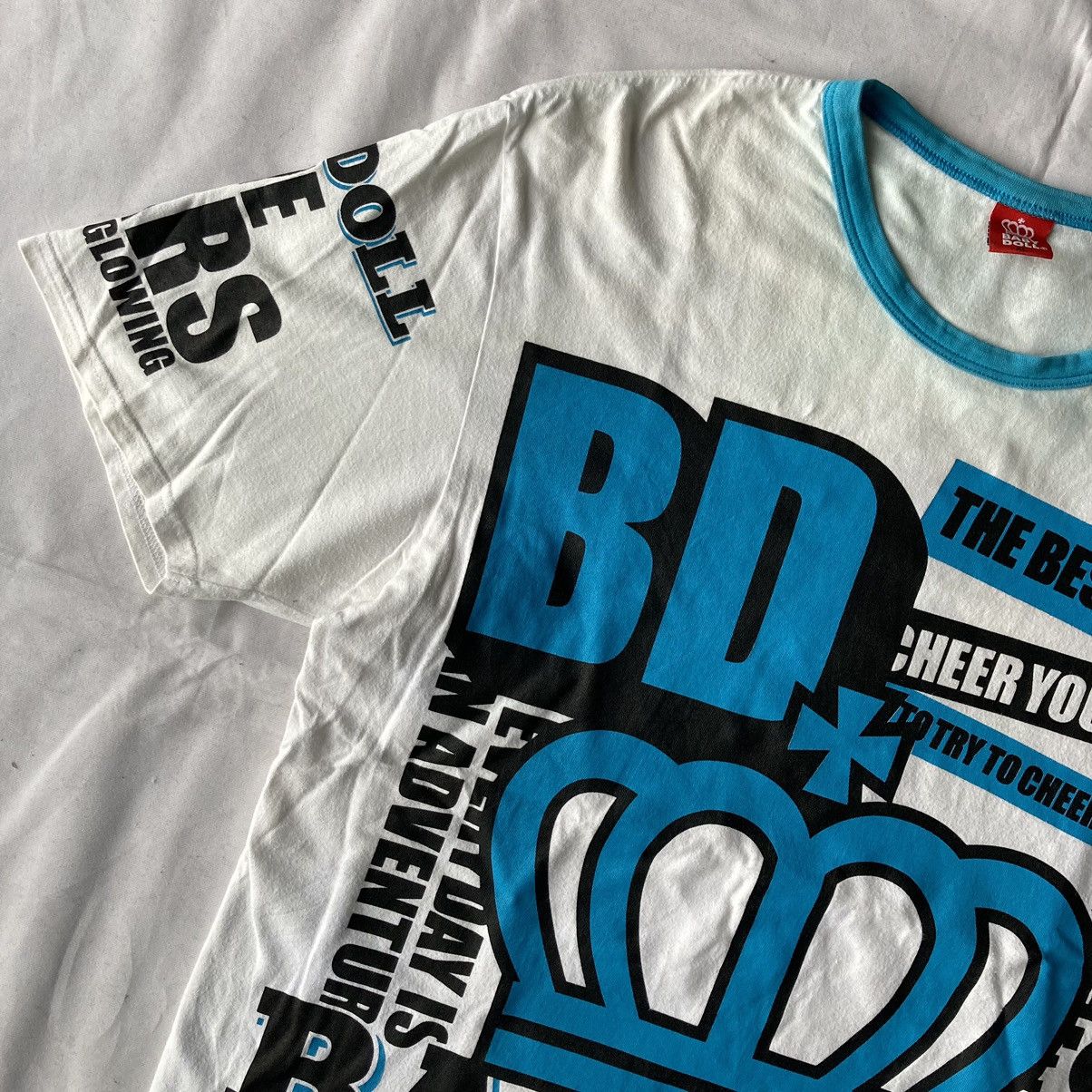 Japanese Brand × Vintage Japanese Y2K Babydoll Bold Graphic Full Print Tees Size US XL / EU 56 / 4 - 3 Thumbnail