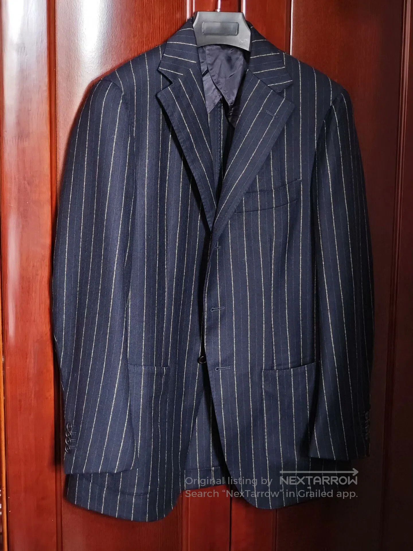 Japanese Brand Custom Tailored Wool Jacket. Size US M / EU 48-50 / 2 - 1 Thumbnail