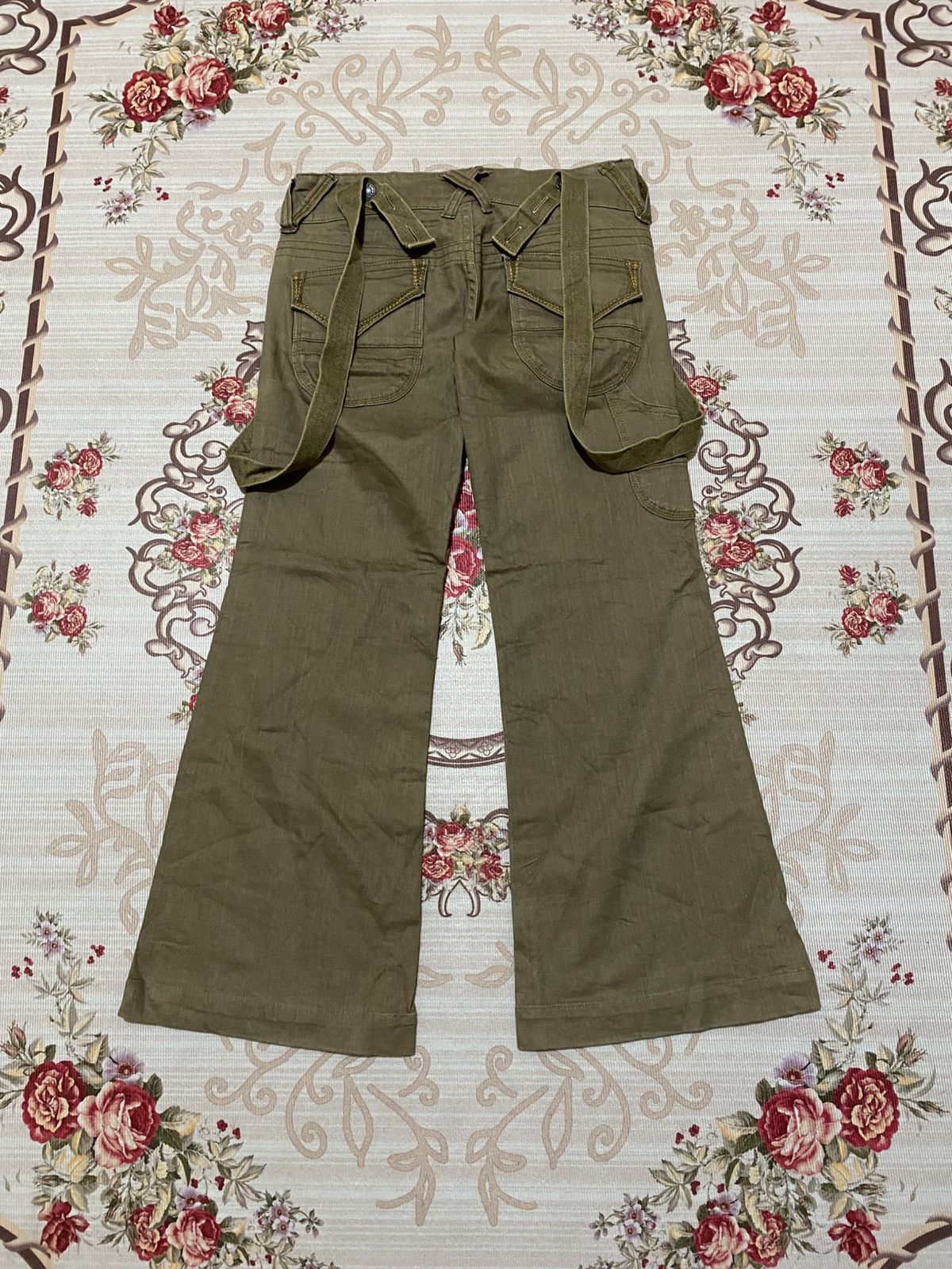 Seditionaries Genoese Japan Suspender Tante Cose Buone A Tutti Flare Size US 31 - 12 Thumbnail