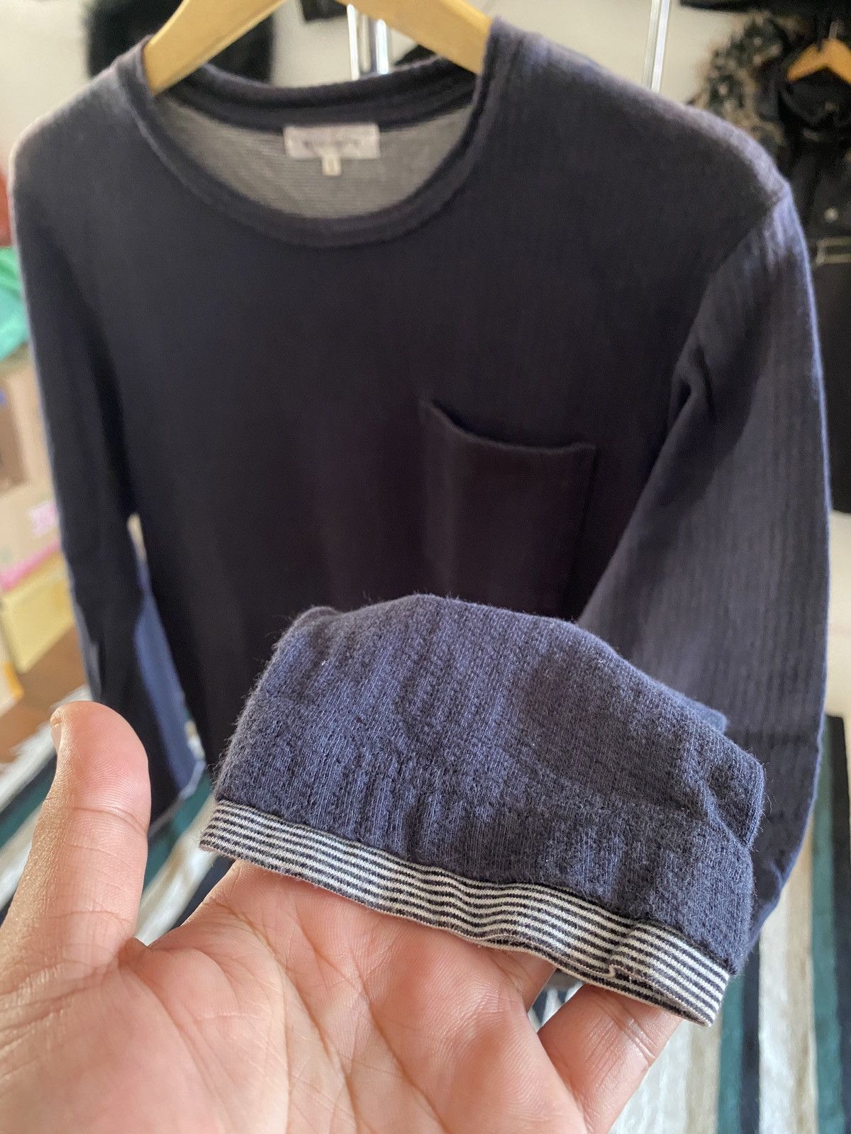 Japanese Brand Japanese Takeo Kikuchi DOUBLE LAYER Pocket Long Slevee TEE Size US L / EU 52-54 / 3 - 3 Thumbnail