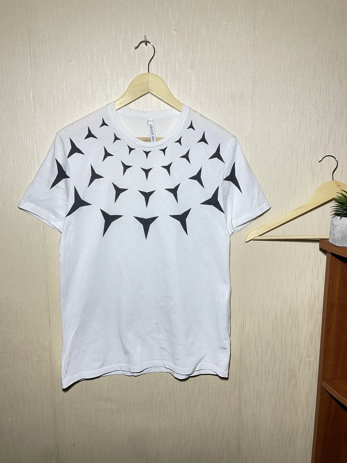Japanese Brand × Neil Barrett Neil Barrett Japanese y2k T shirt Size US M / EU 48-50 / 2 - 1 Thumbnail