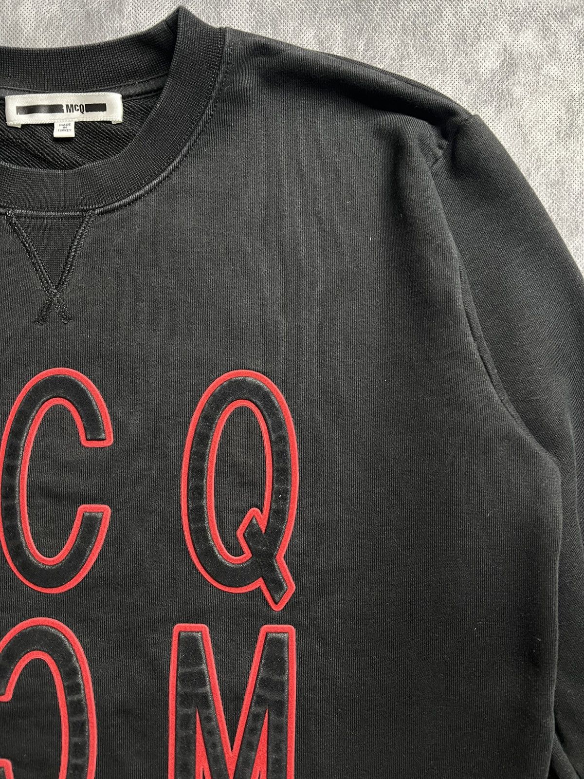Alexander McQueen Alexander McQueen Black & Red Men Sweatshirt Size US M / EU 48-50 / 2 - 5 Thumbnail