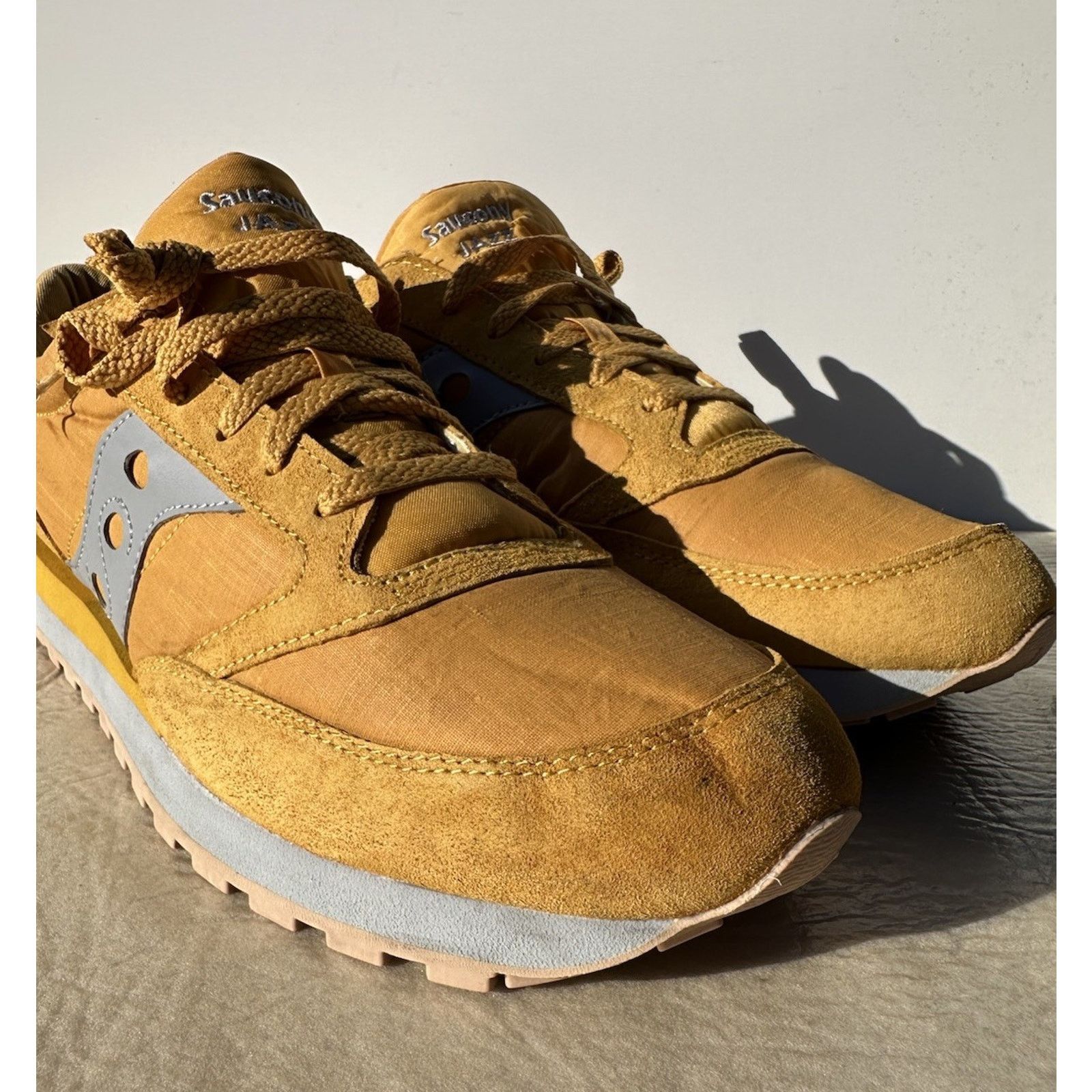 Saucony Saucony Shoes Mustard Jazz Original Sneaker Running Shoes 13 Size US 13 / EU 46 - 5 Thumbnail