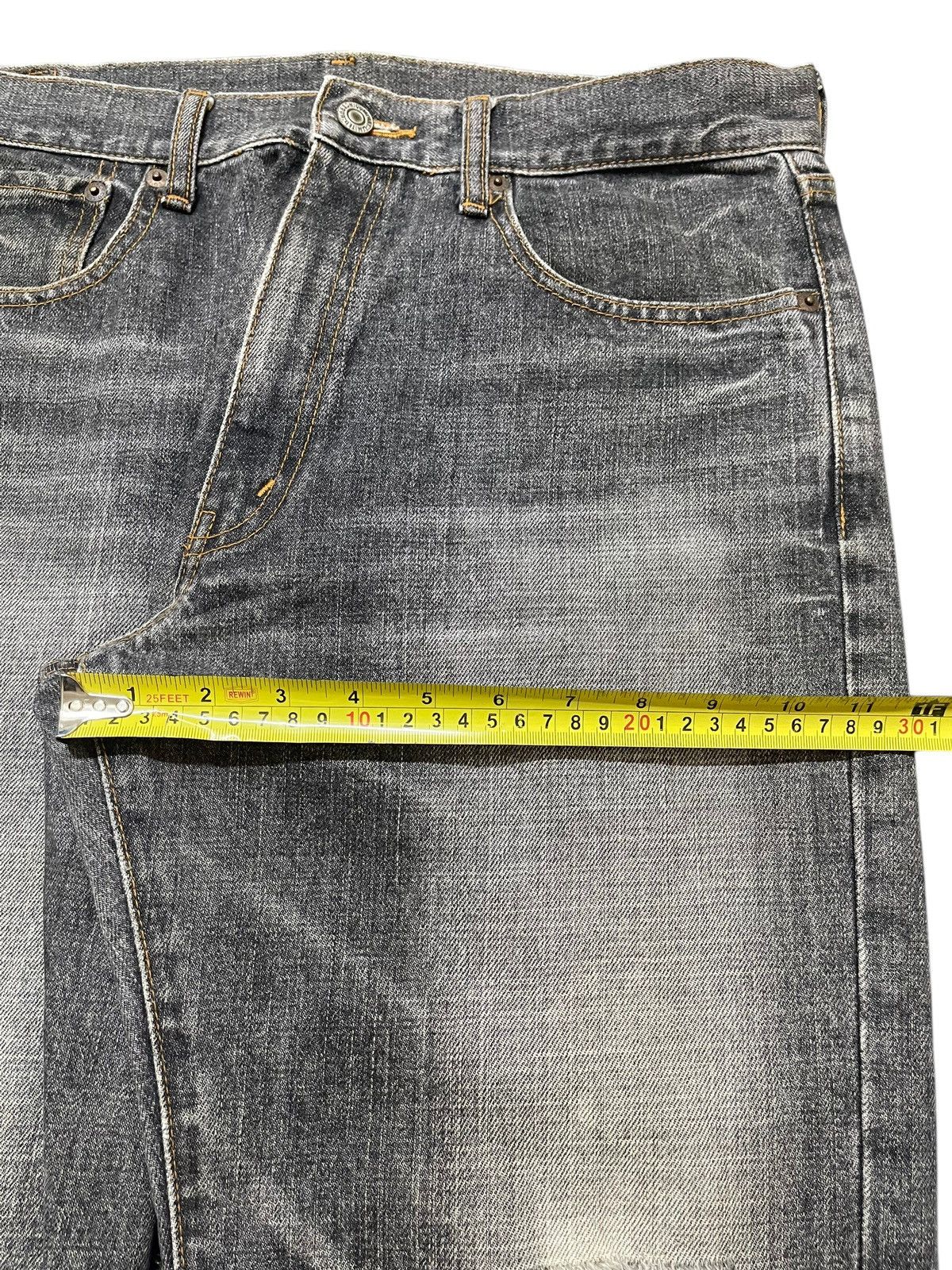 JNCO Vintage Japanese Brand Faded Wash Style Jeans Size US 32 / EU 48 - 14 Thumbnail