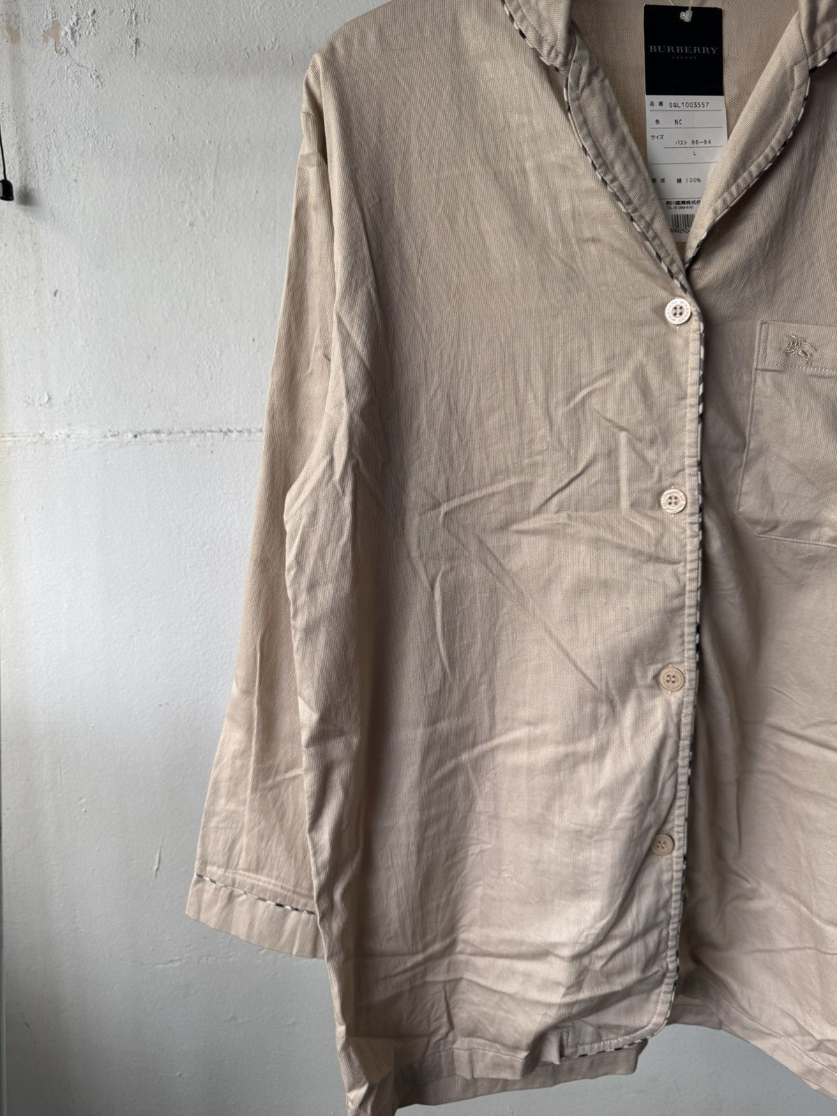 Burberry Burberry Pyjamas Shirt Size L / US 10 / IT 46 - 2 Thumbnail